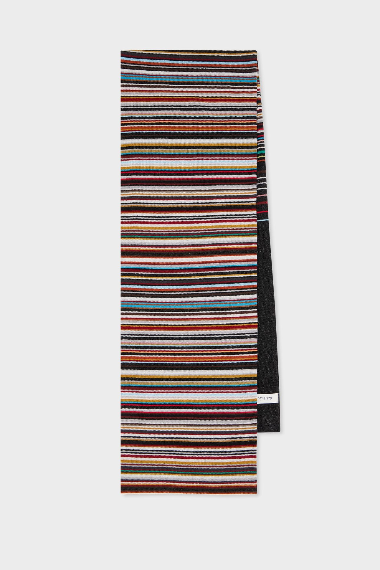 WOMEN SCARF SIGNATR LUREX MULTI COLOURED 1