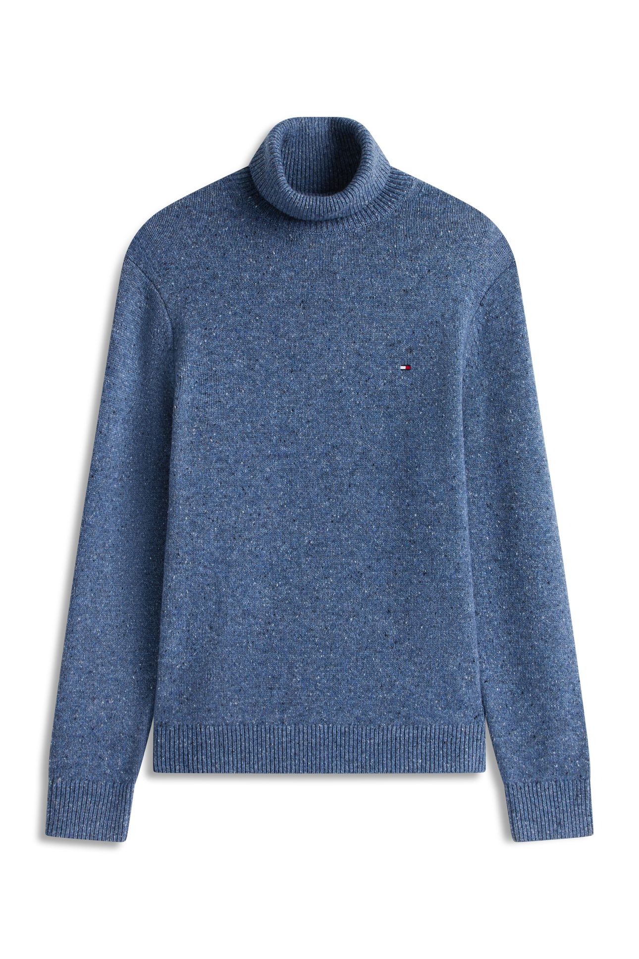LAMBSWOOL BLEND DONE PETROL BLUE HEATHER 4