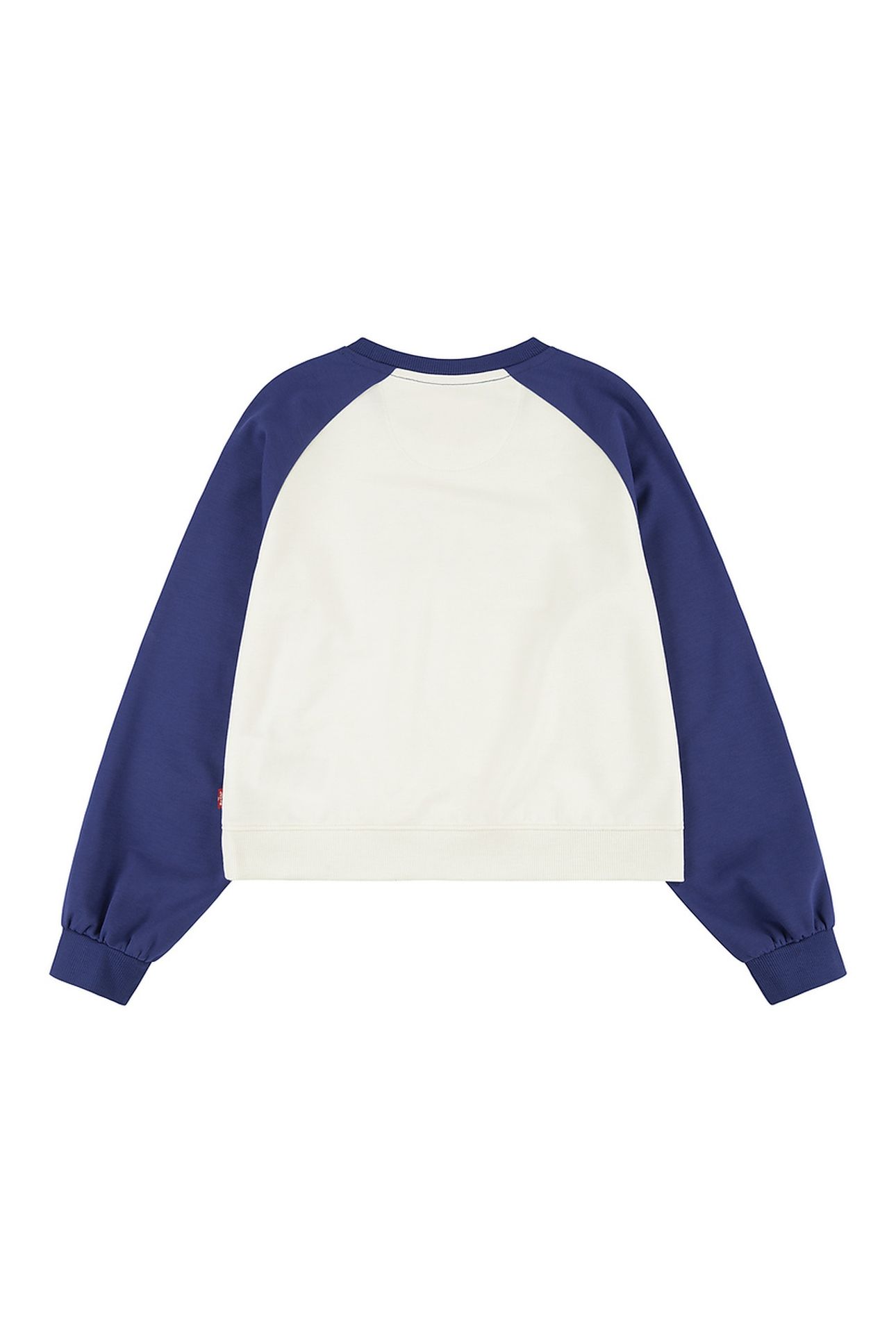 GIRLS RAGLAN BATWING CREW TWILIGHT BLUE 2