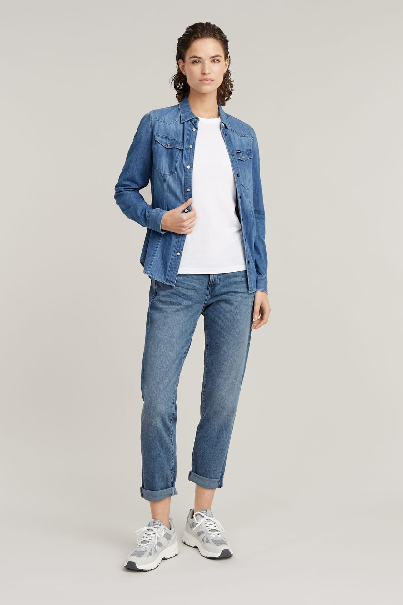 KATE BOYFRIEND MEDIUM BLUE 3
