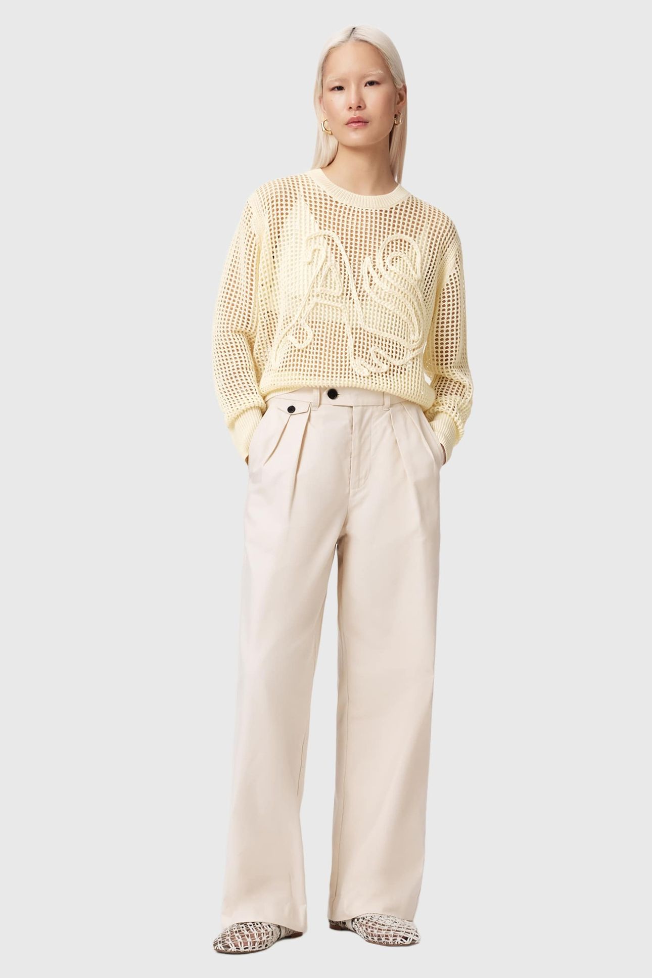 RAELYN JUMPER ANTIQUE WHITE 1