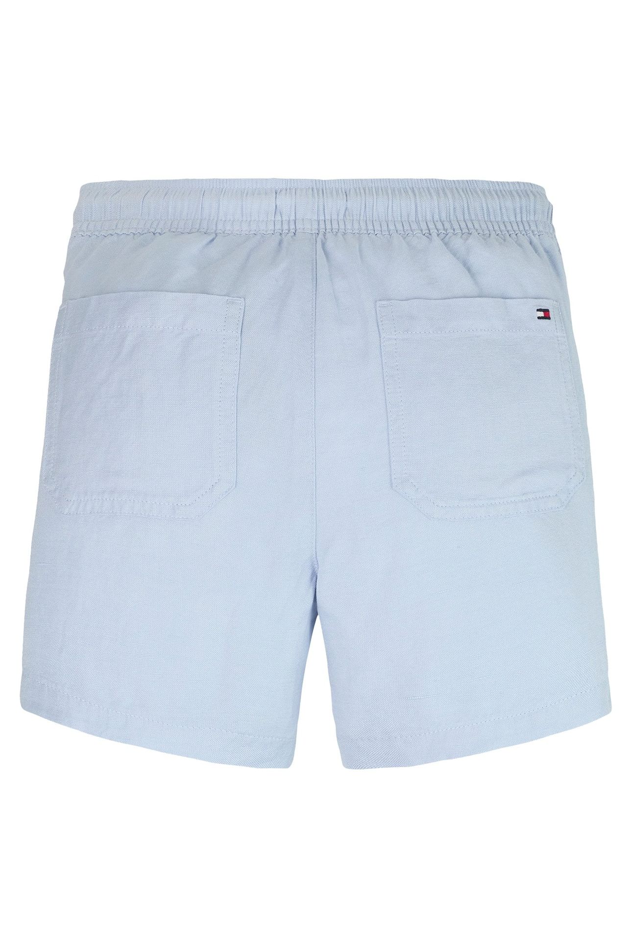 BOYS LINEN VISCOSE SHORT BREEZY BLUE 4