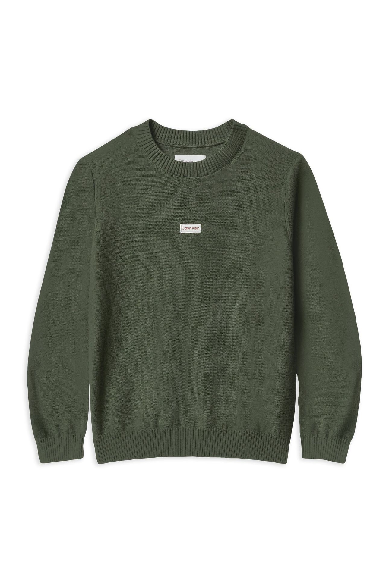 BOYS LOGO LABEL SWEATER THYME 4
