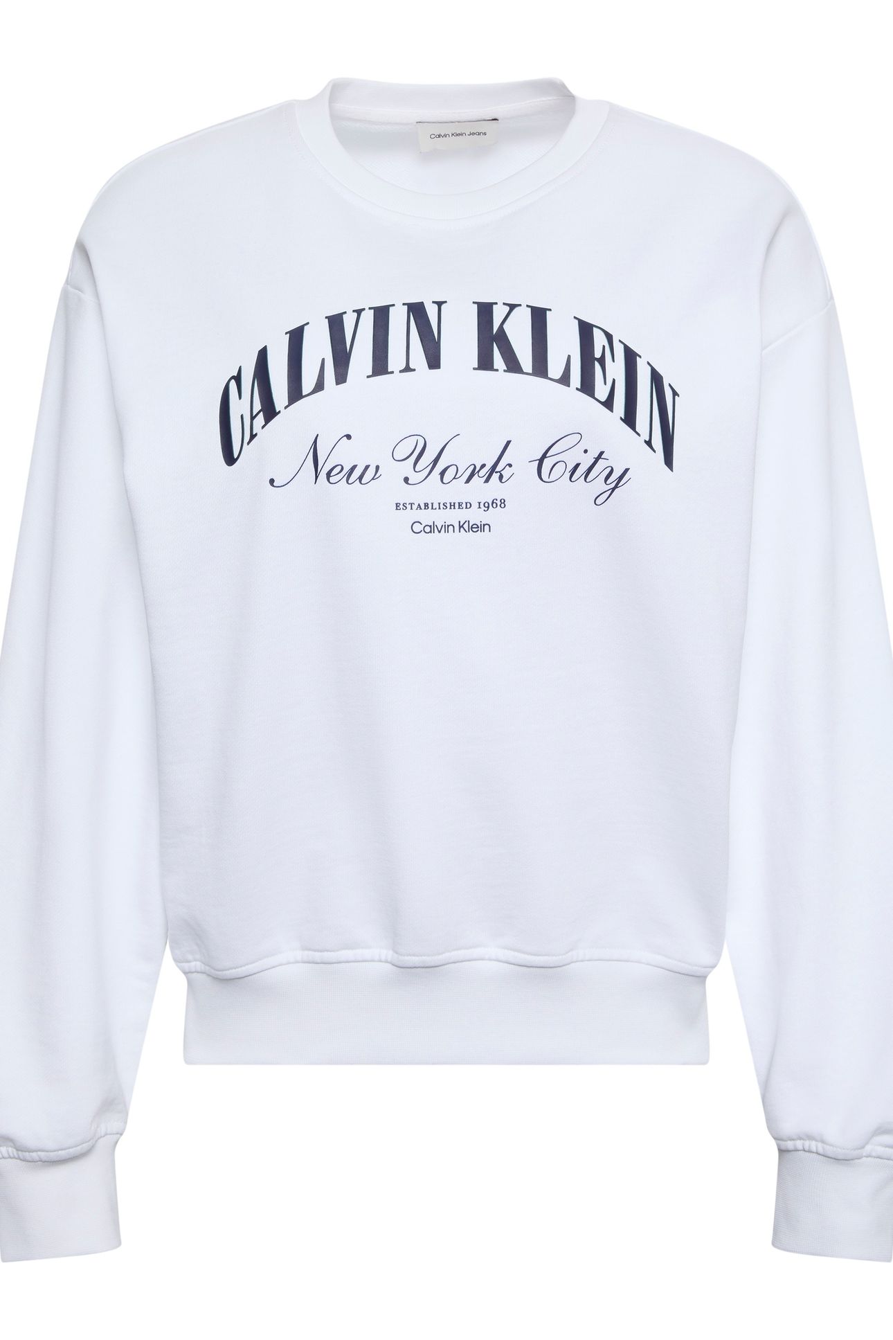 LOGO GRAPHIC CREWNECK BRIGHT WHITE 4