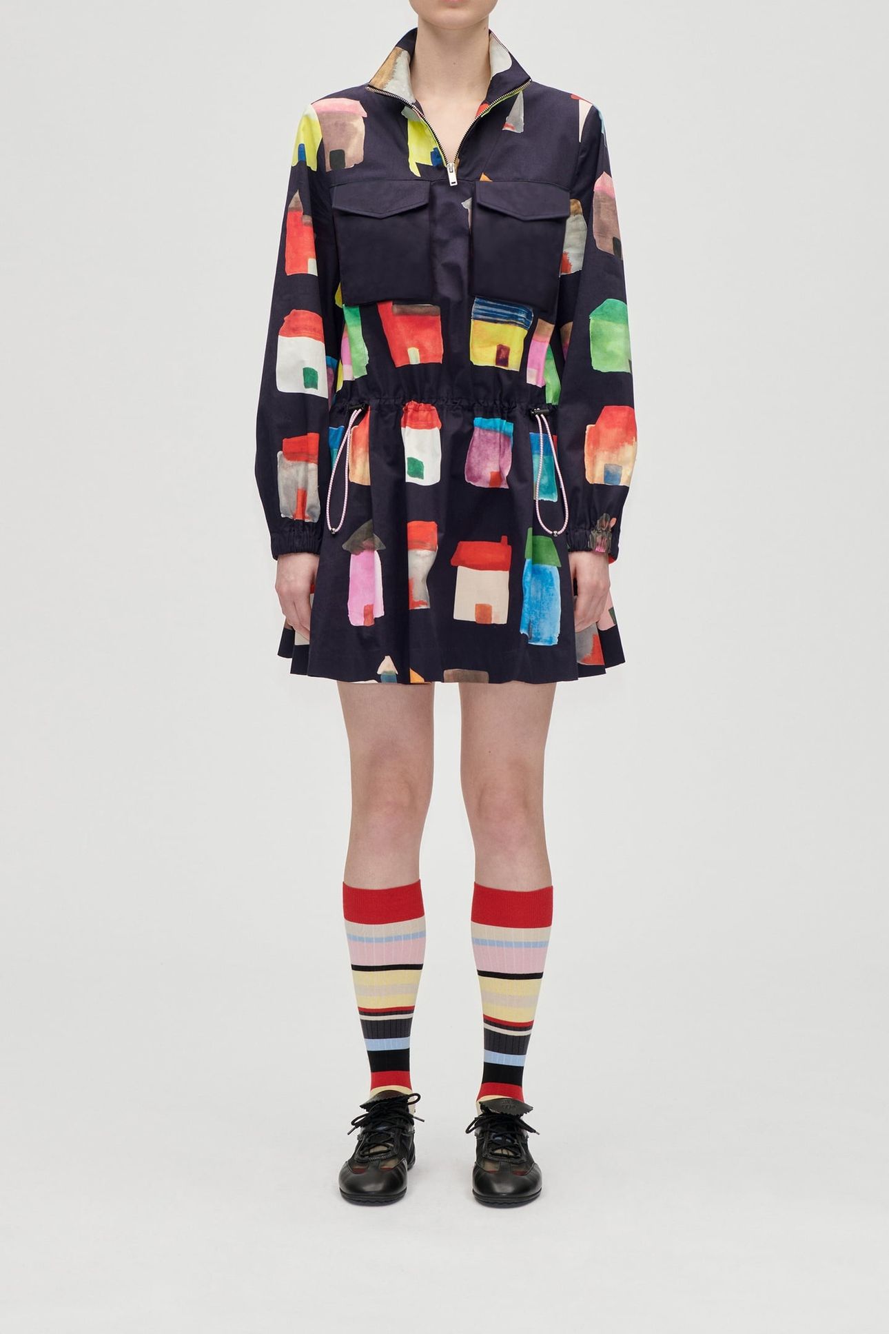 PULLOVER PARKA DRESS REFUGIOS 1