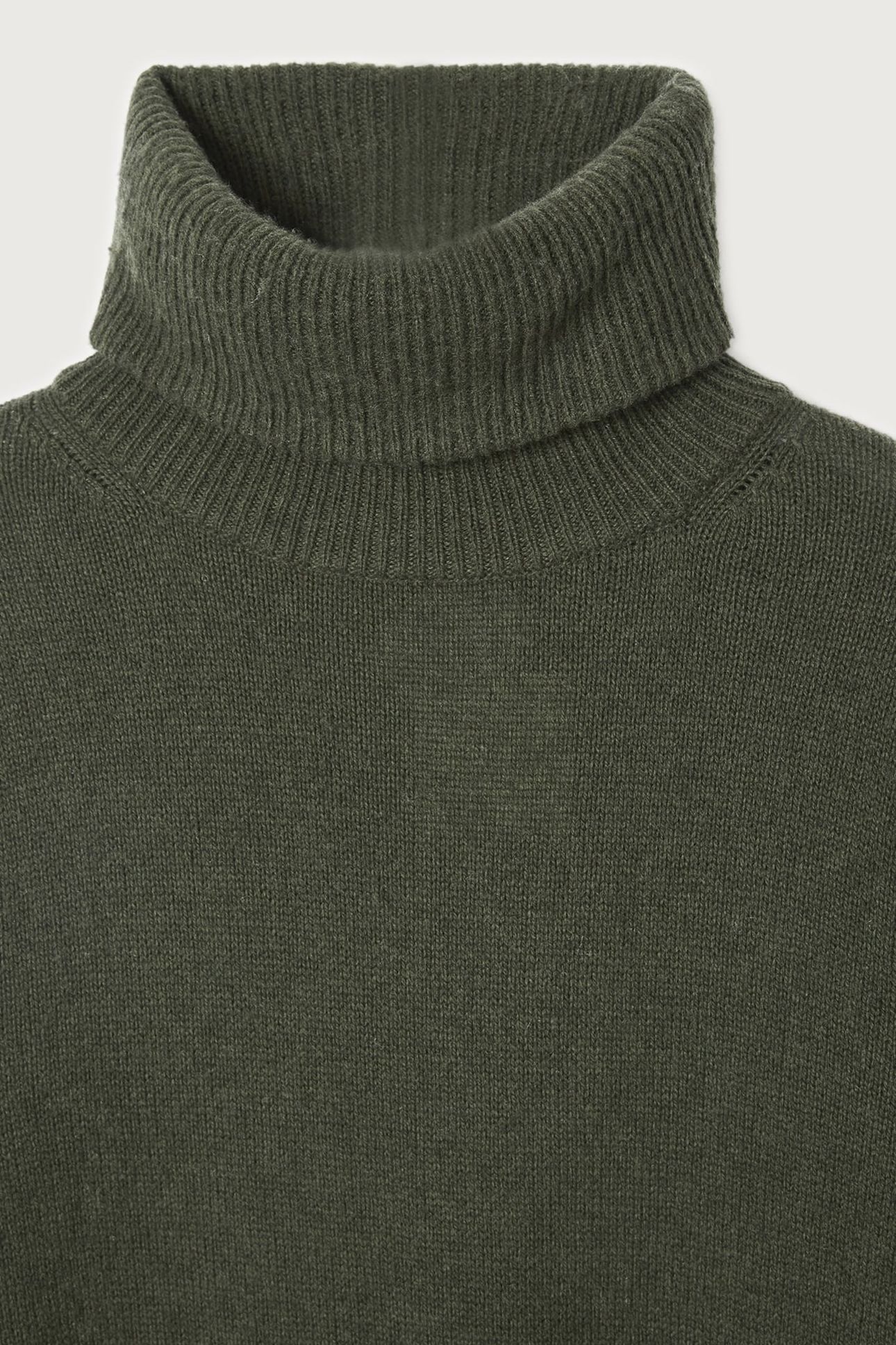 FALYDAY KNIT SWEATER ALGUE CHINE NOIR 5