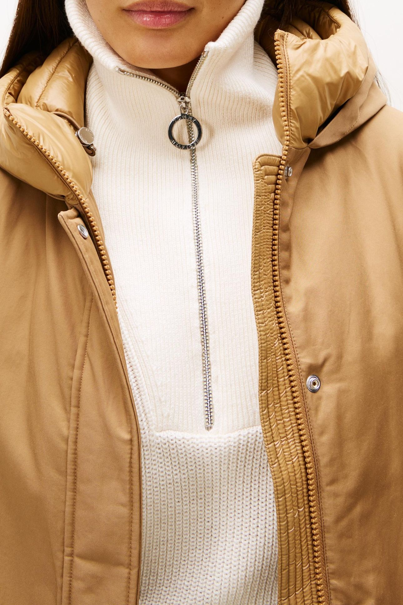 PADDED NYLON REG PARKA SAFARI CANVAS 4