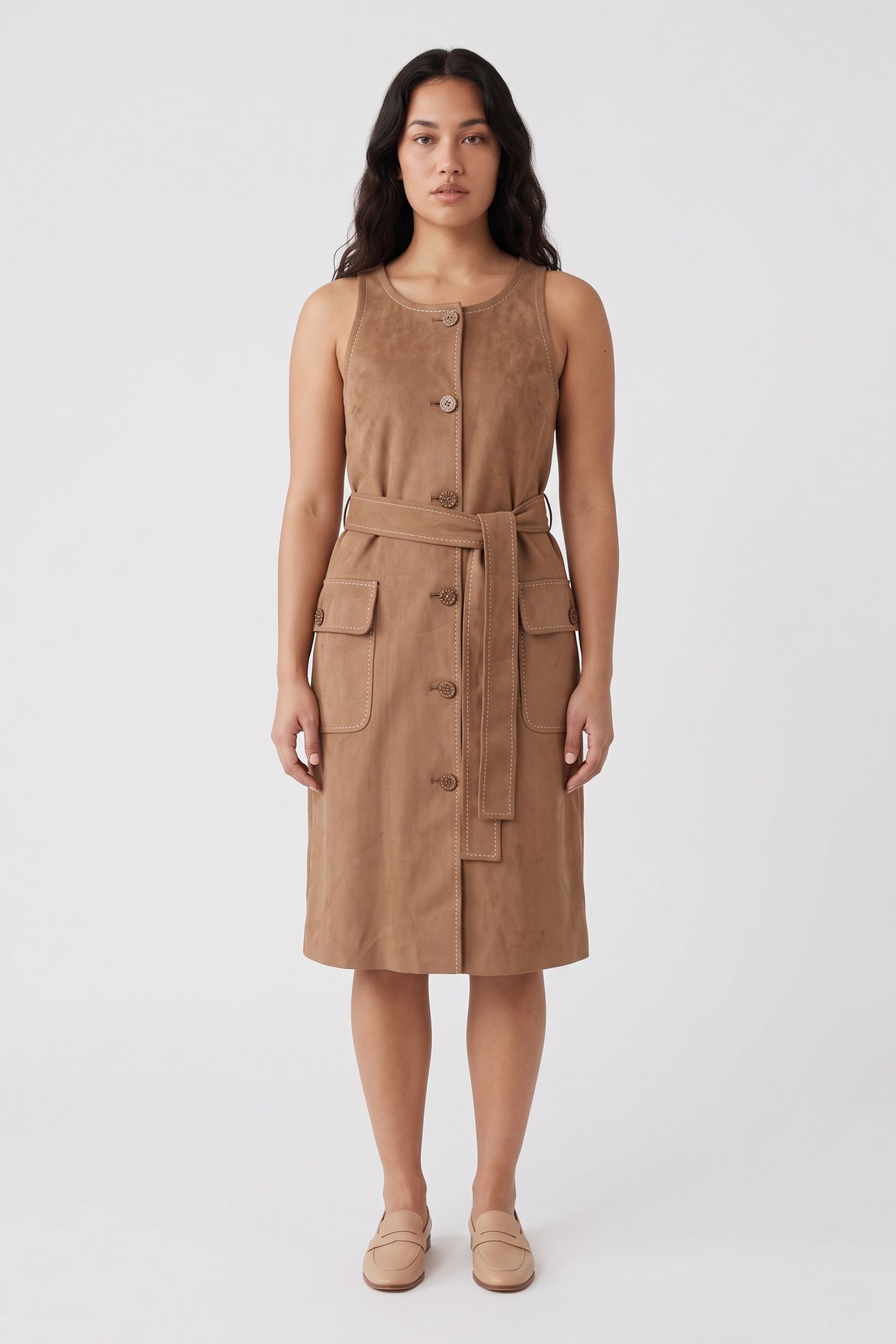 DRESS BEIGE 1