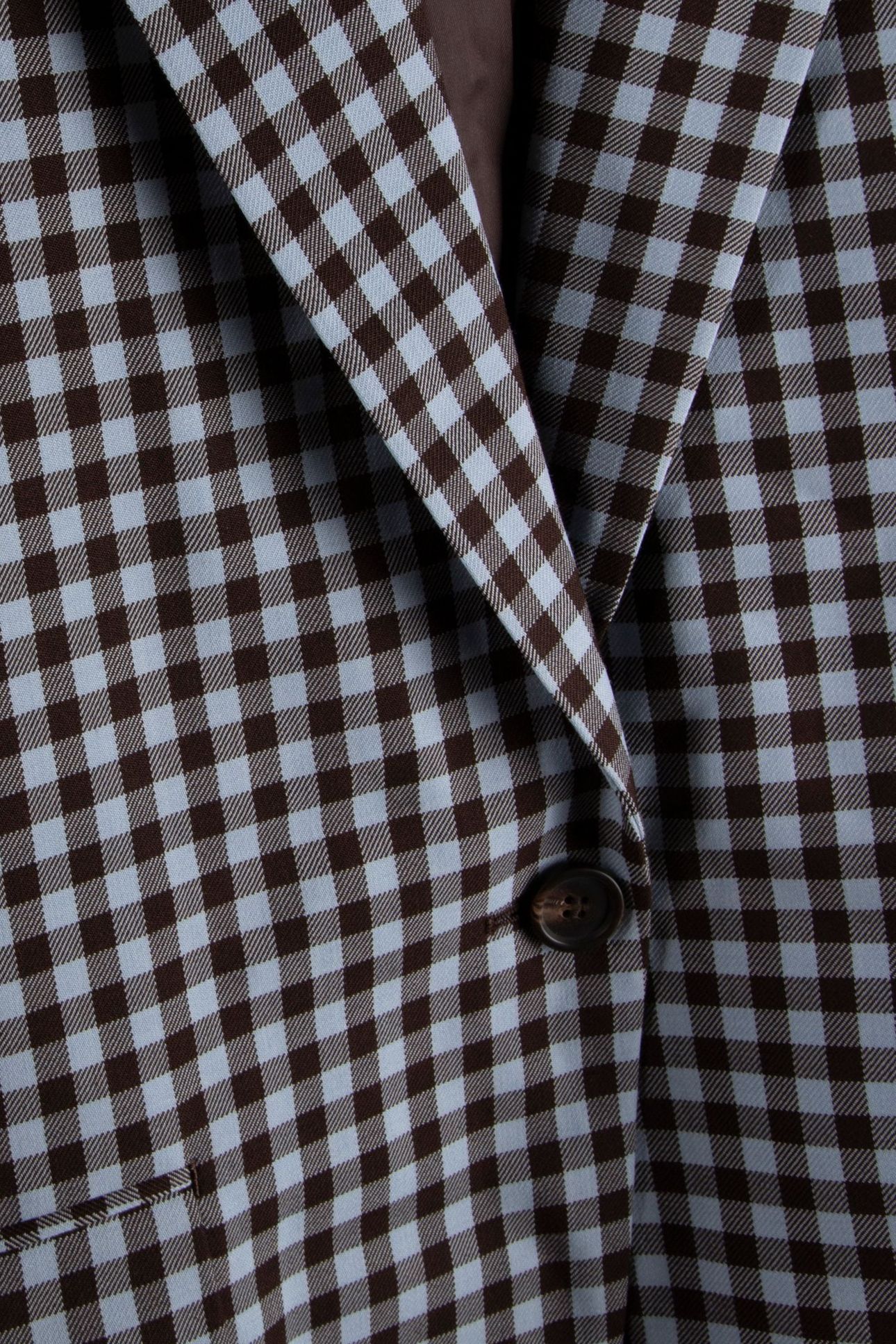 DOPA CHECK BLAZER BROWN 4