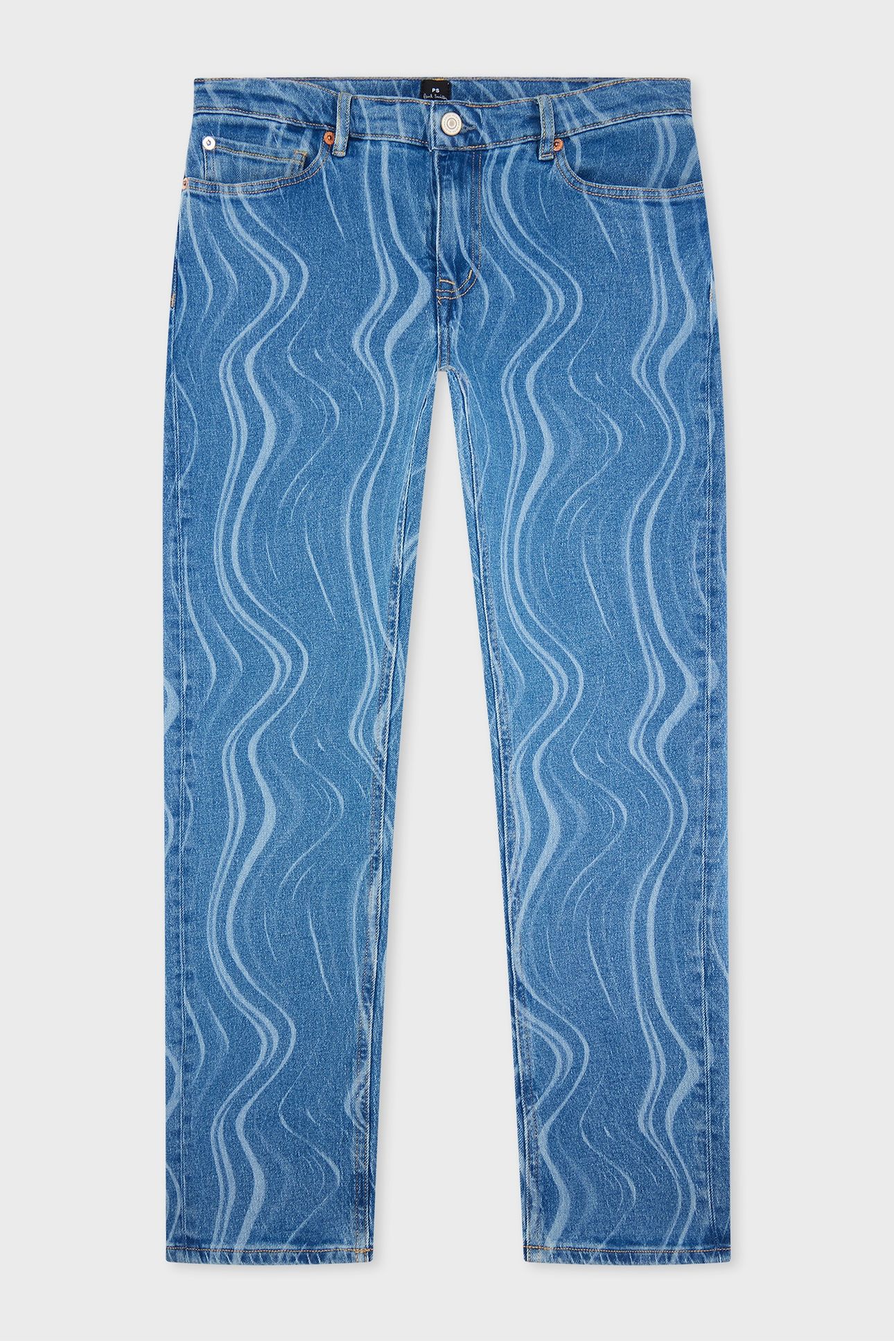 WOMENS STRIGHT FIT JEAN PRINTED 5