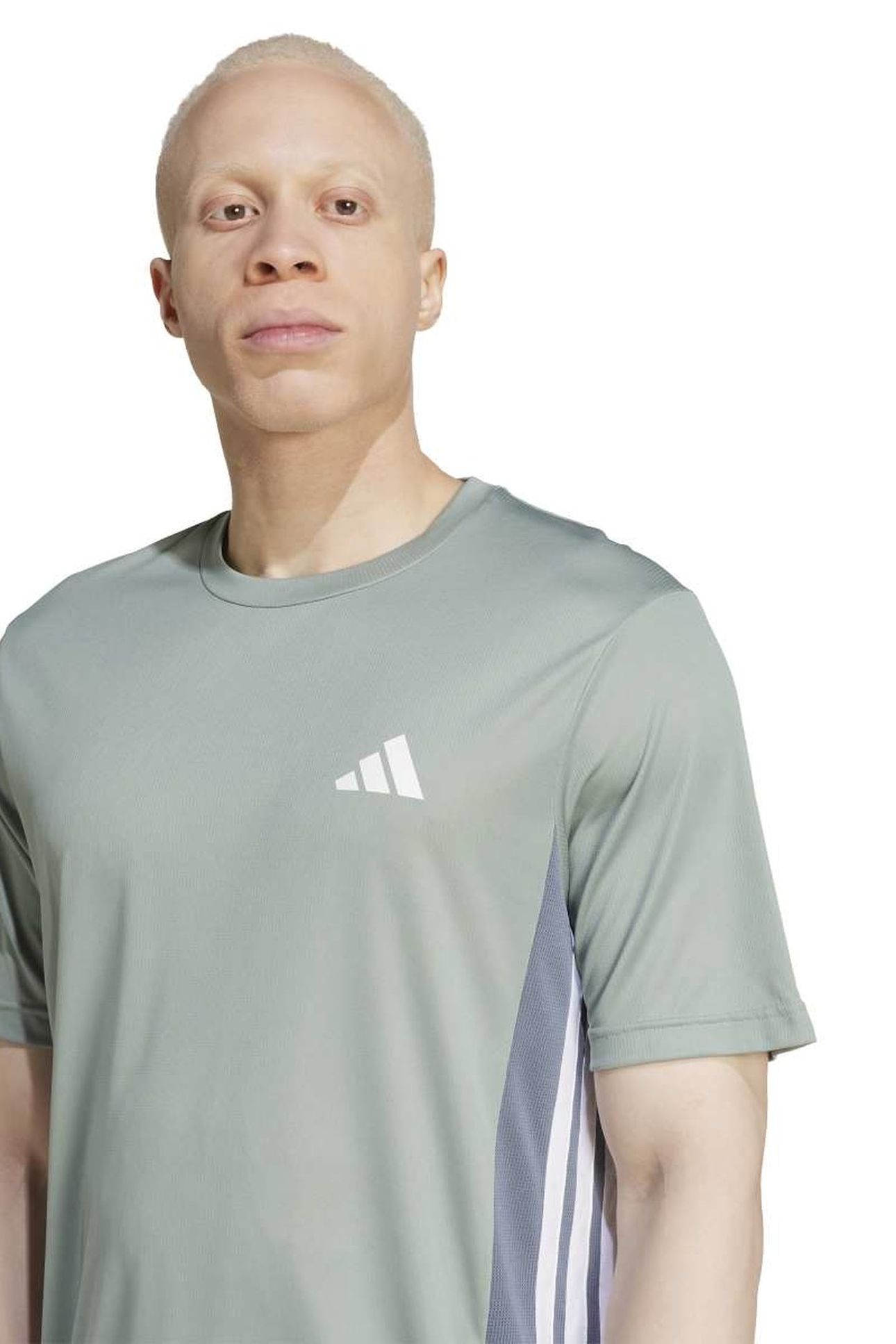 UNISEX TR ESSENTIAL CB TEE SILVER GREEN 5