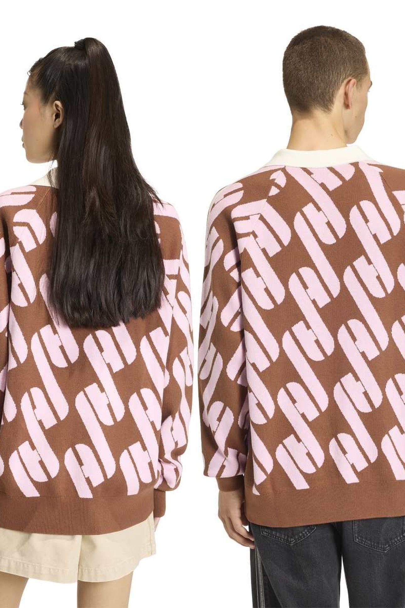 UNISEX ADICOLOR BLOKECORE POLO PRELOVED BROWN 4