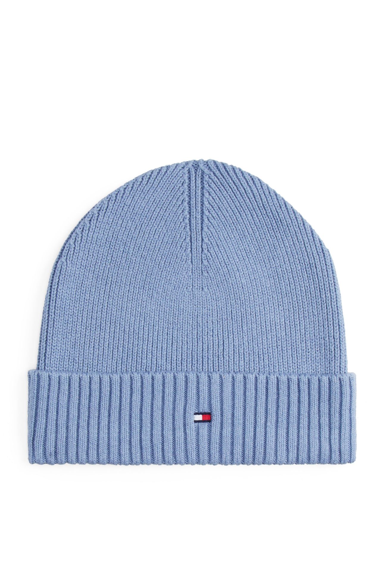 TH FLAG PIMA COTTON BRISK BLUE 1
