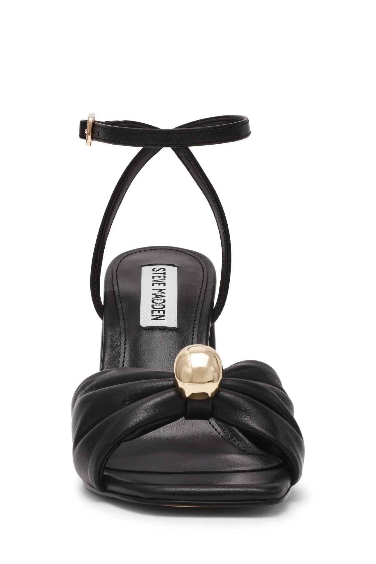 MELADI SANDALS BLACK LEATHER 5