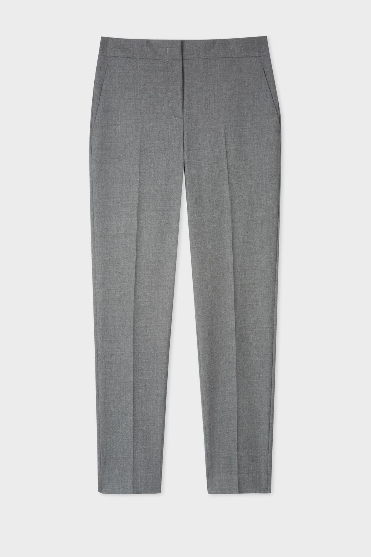 WOMENS TROUSERS GREY MELANGE 4