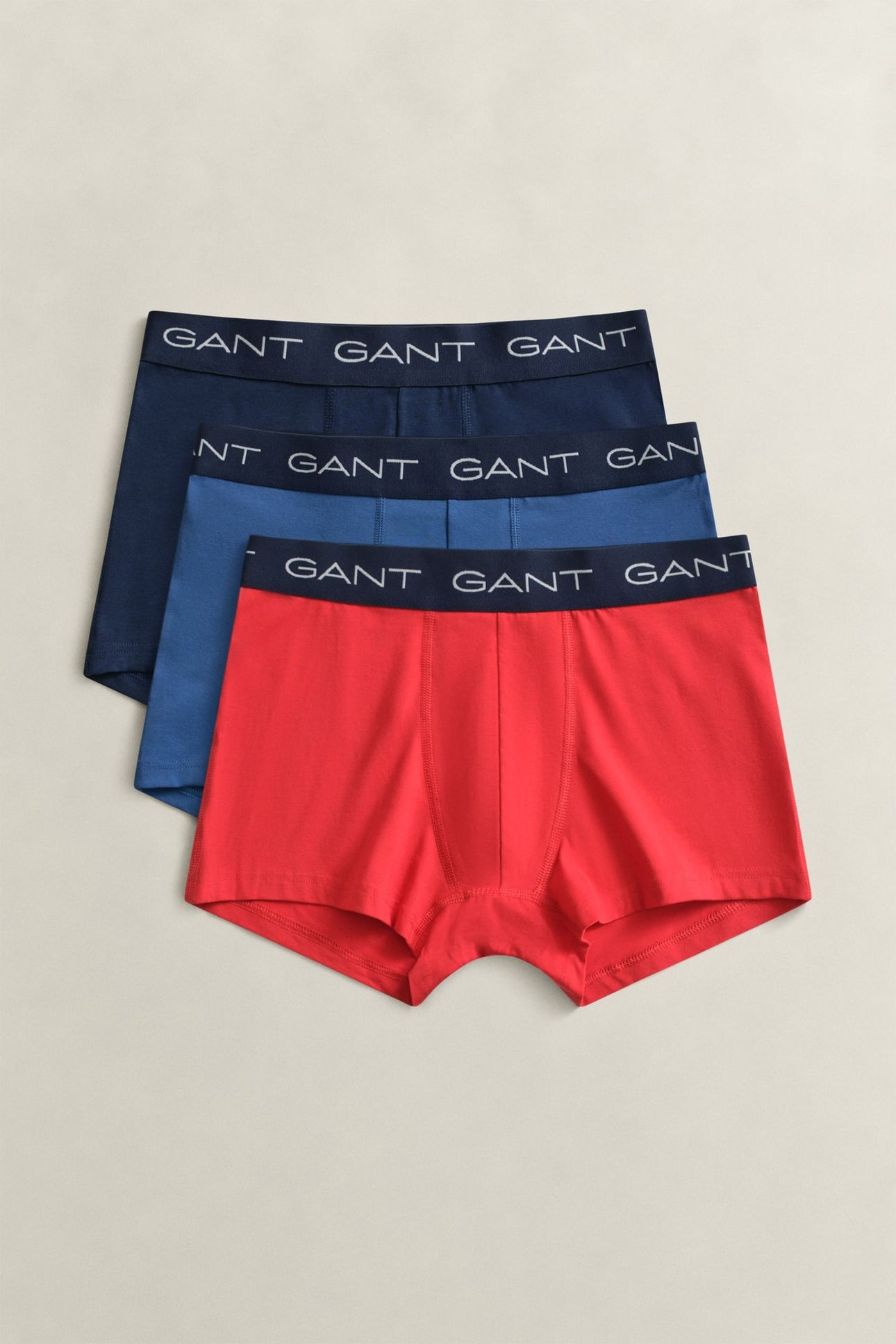 TRUNK 3-PACK ROSE RED 1