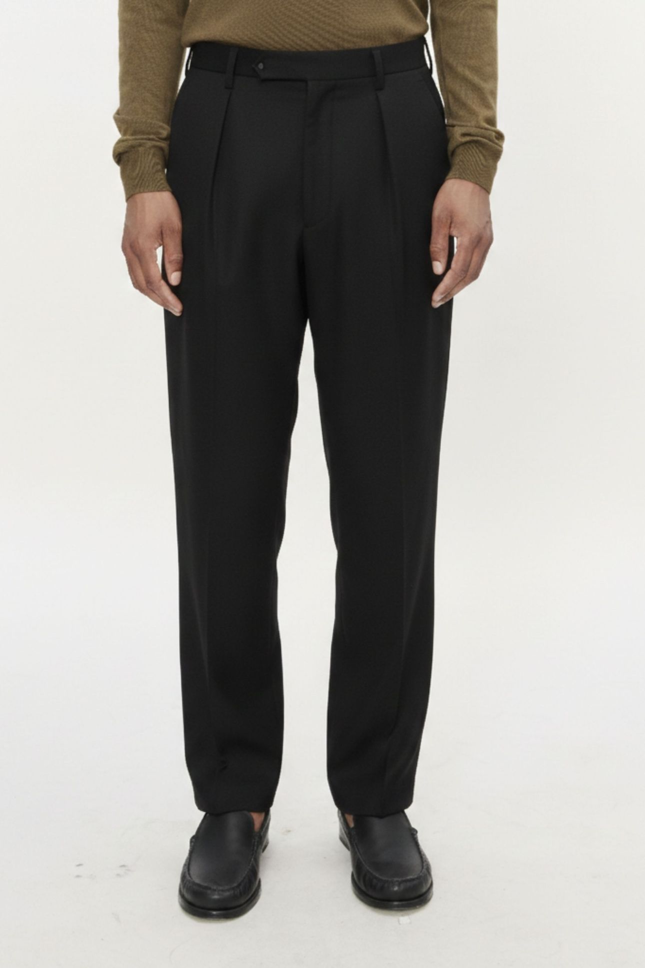 UNISEX TROUSERS RENATO BLACK 1