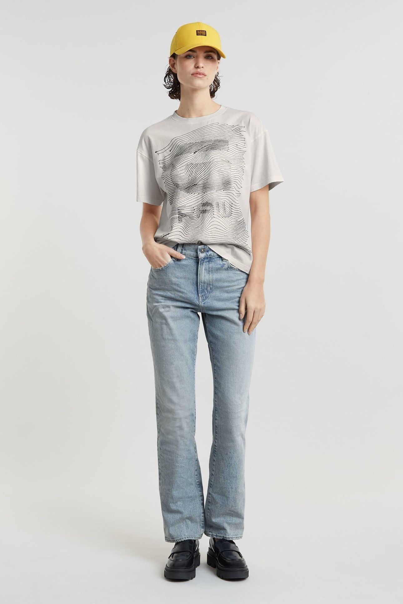 VIKTORIA HIGH STRAIGHT LIGHT/PASTEL BLUE 3