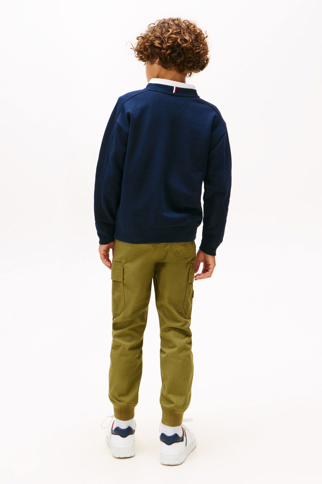 BOYS VARSITY RAISED PRINT DARK NIGHT NAVY 2