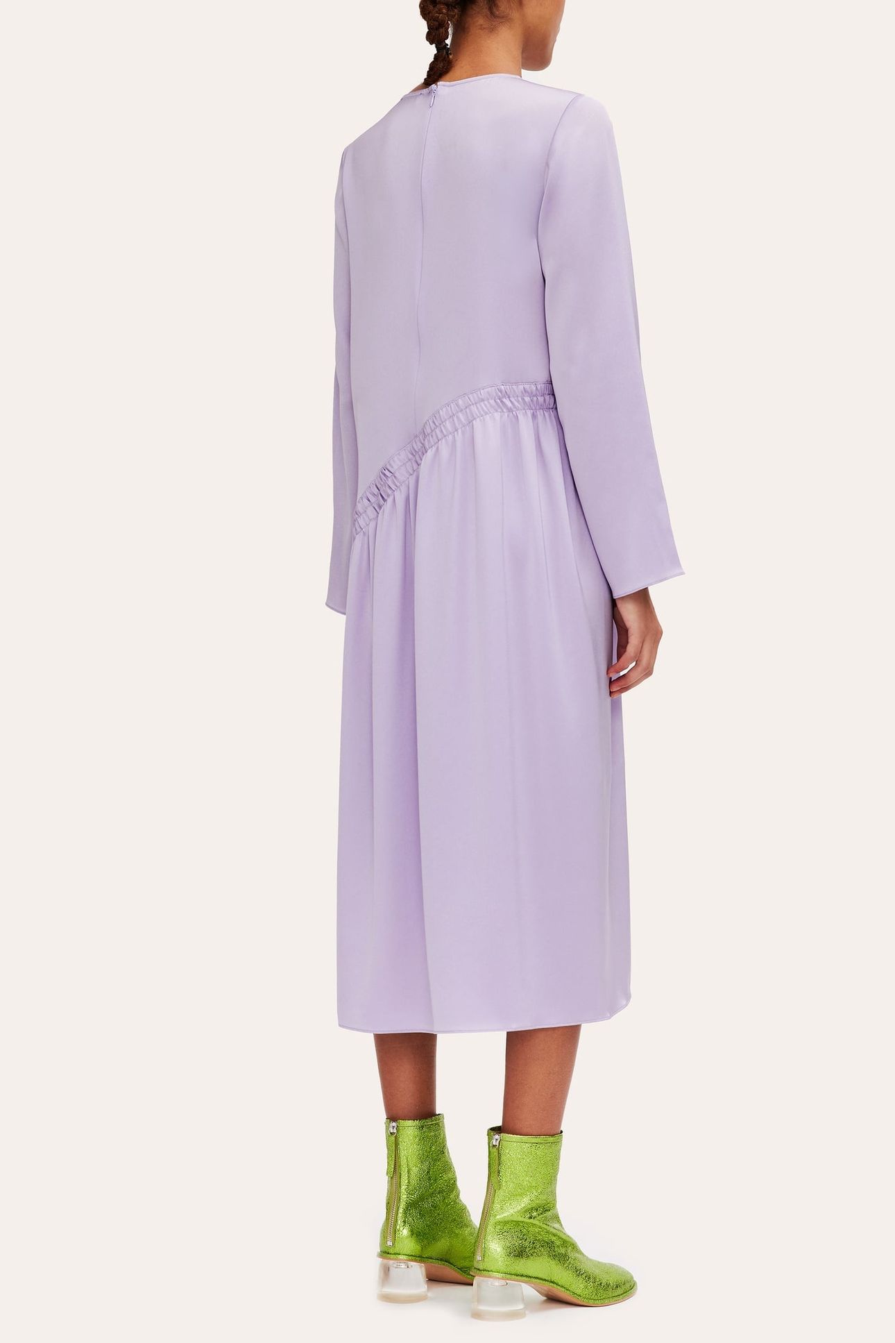ILONA DRESS LONG LILAC 2