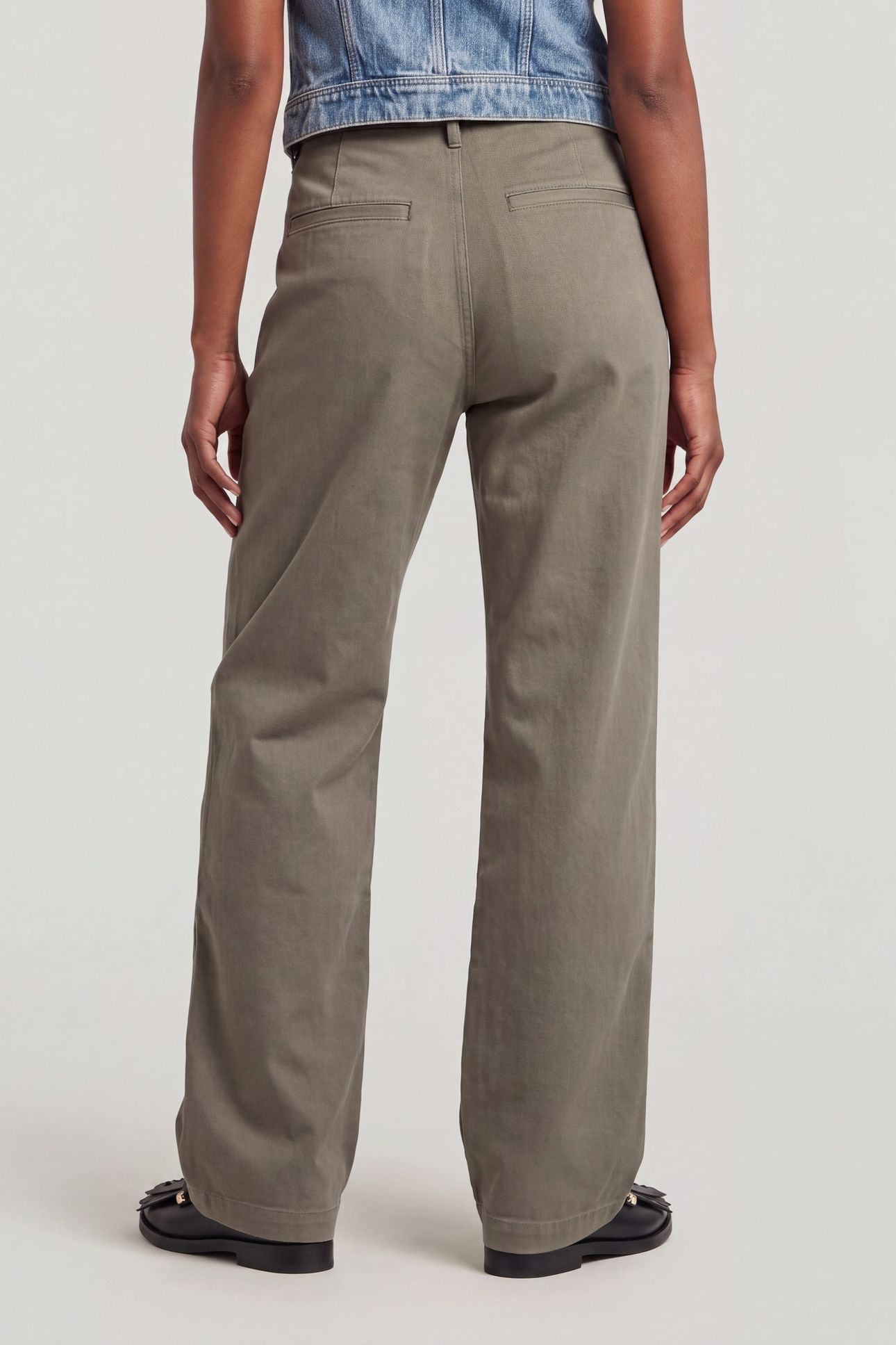 DECK 2.0 HIGH LOOSE CHINO DARK BROWN 2