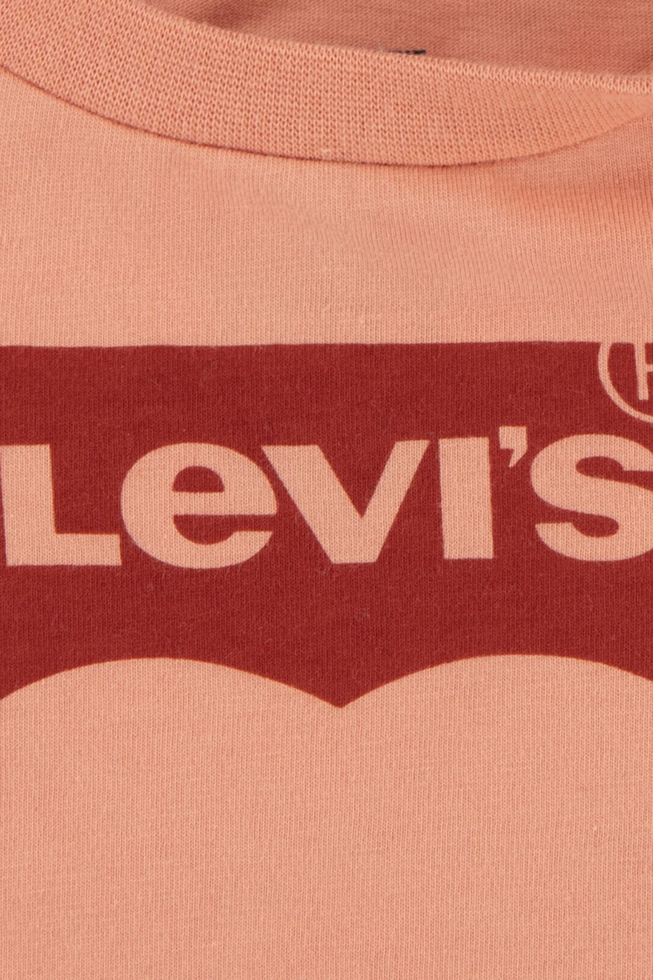 GIRLS L/S BATWING TEE TERRA COTTA 3