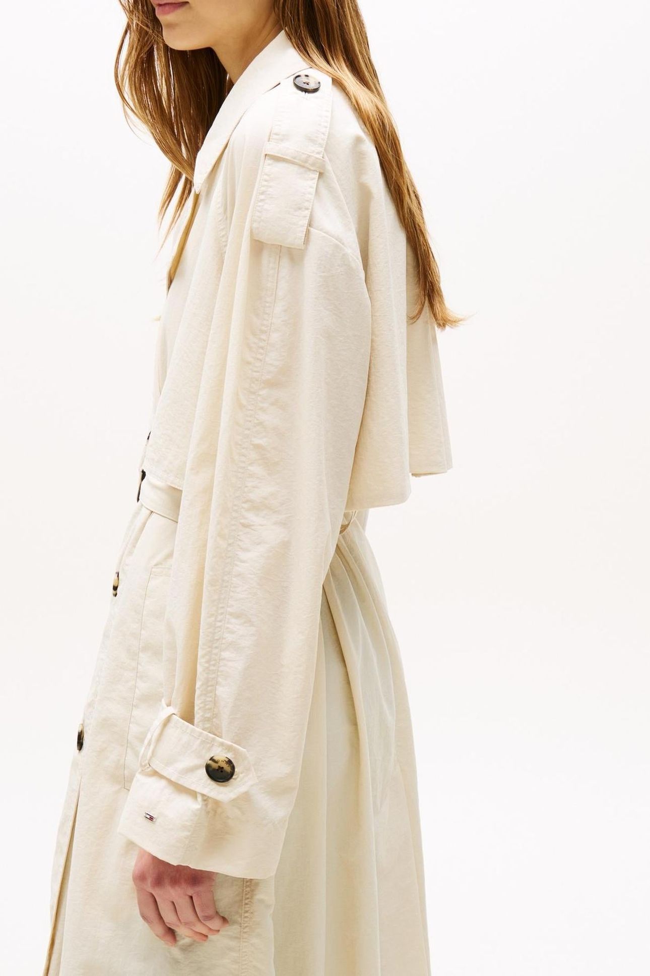 LW NYLON OVERSIZED TRENCH NEWSPRINT 2