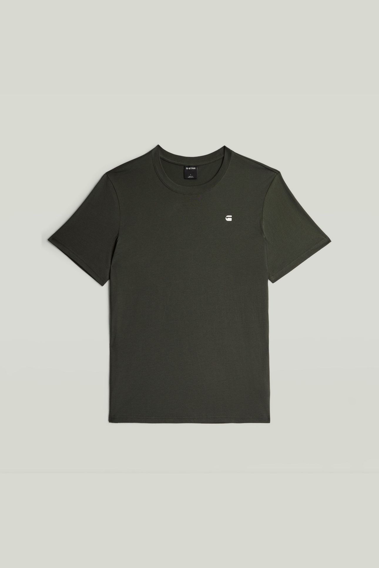 CHEST LOGO SLIM T-SHIRT S/S GREY 3