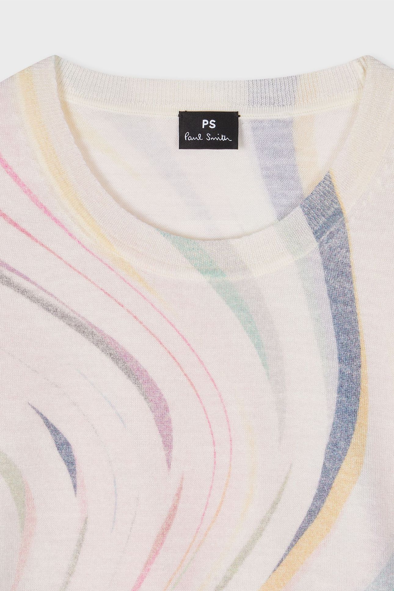 WOMENS KNITTED SS TOP MULTI COLOURED 7