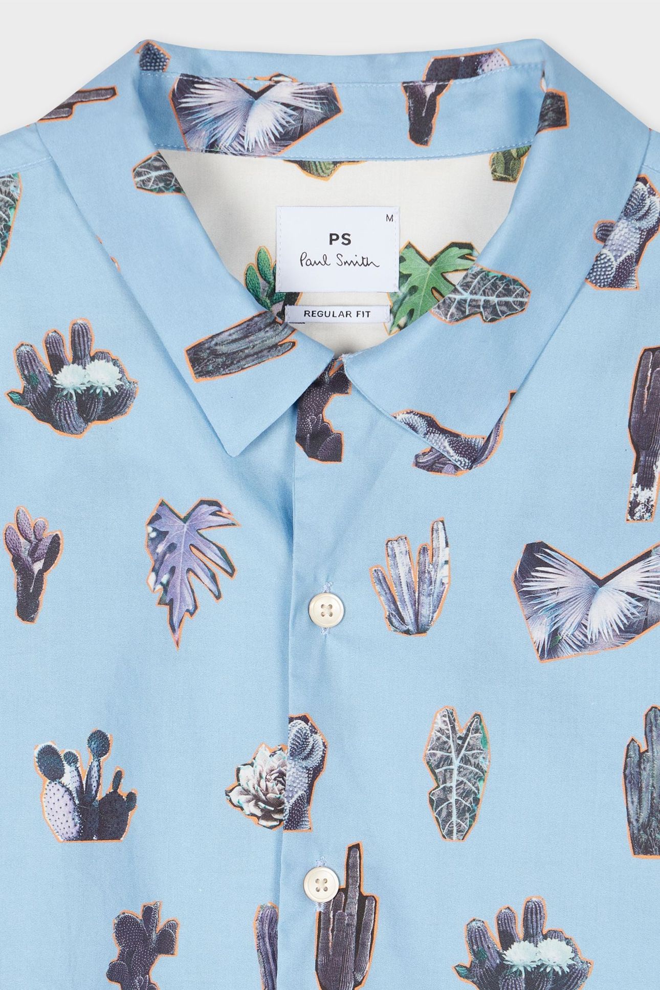 MENS SS REGULAR FIT SHIRT LIGHT BLUE 4