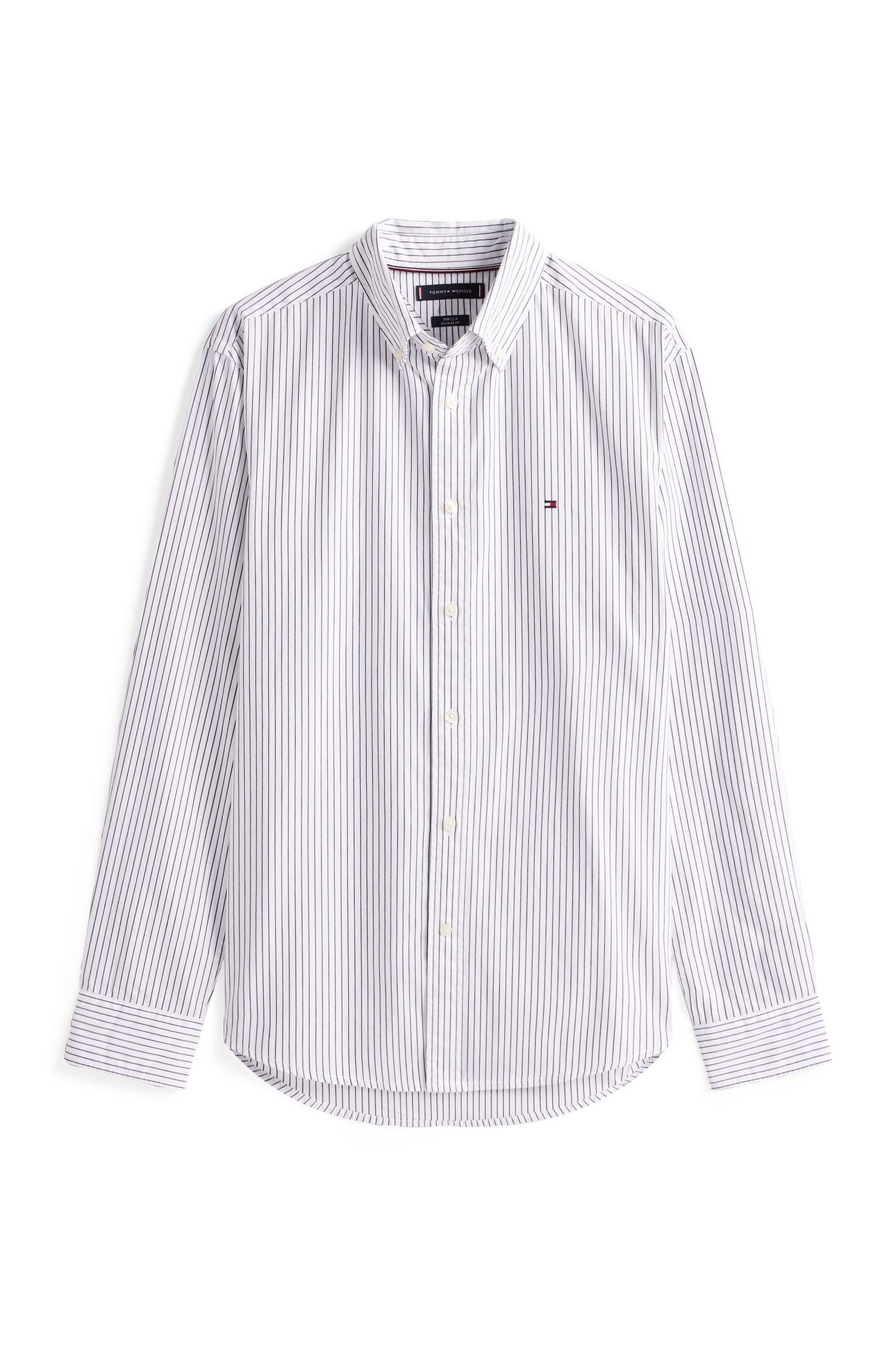 CORE HAIRLINE POPLIN WHITE/STRIPE 4