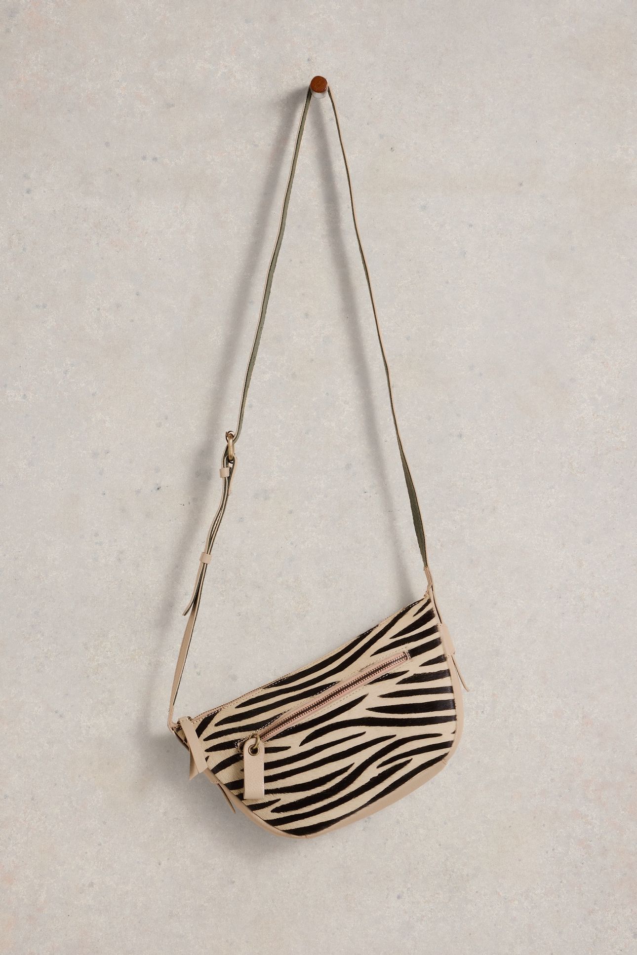 CARO CROSSBODY BAG NATURAL MULTI 1