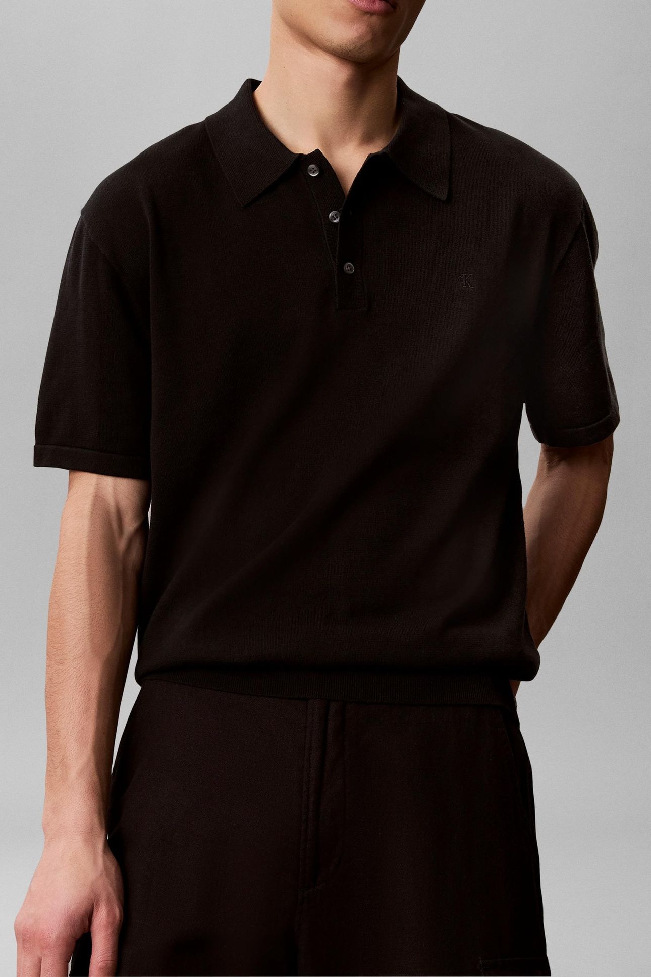 SS SUPIMA COTTON POLO BLACK 2