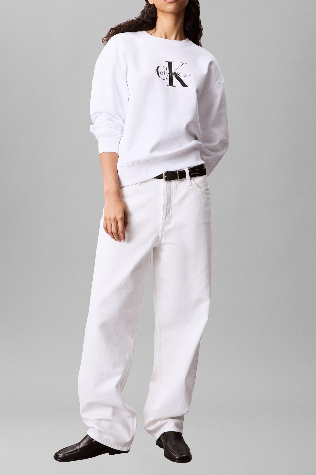 LS MONOLOGO FRENCH TERRY BRIGHT WHITE 3