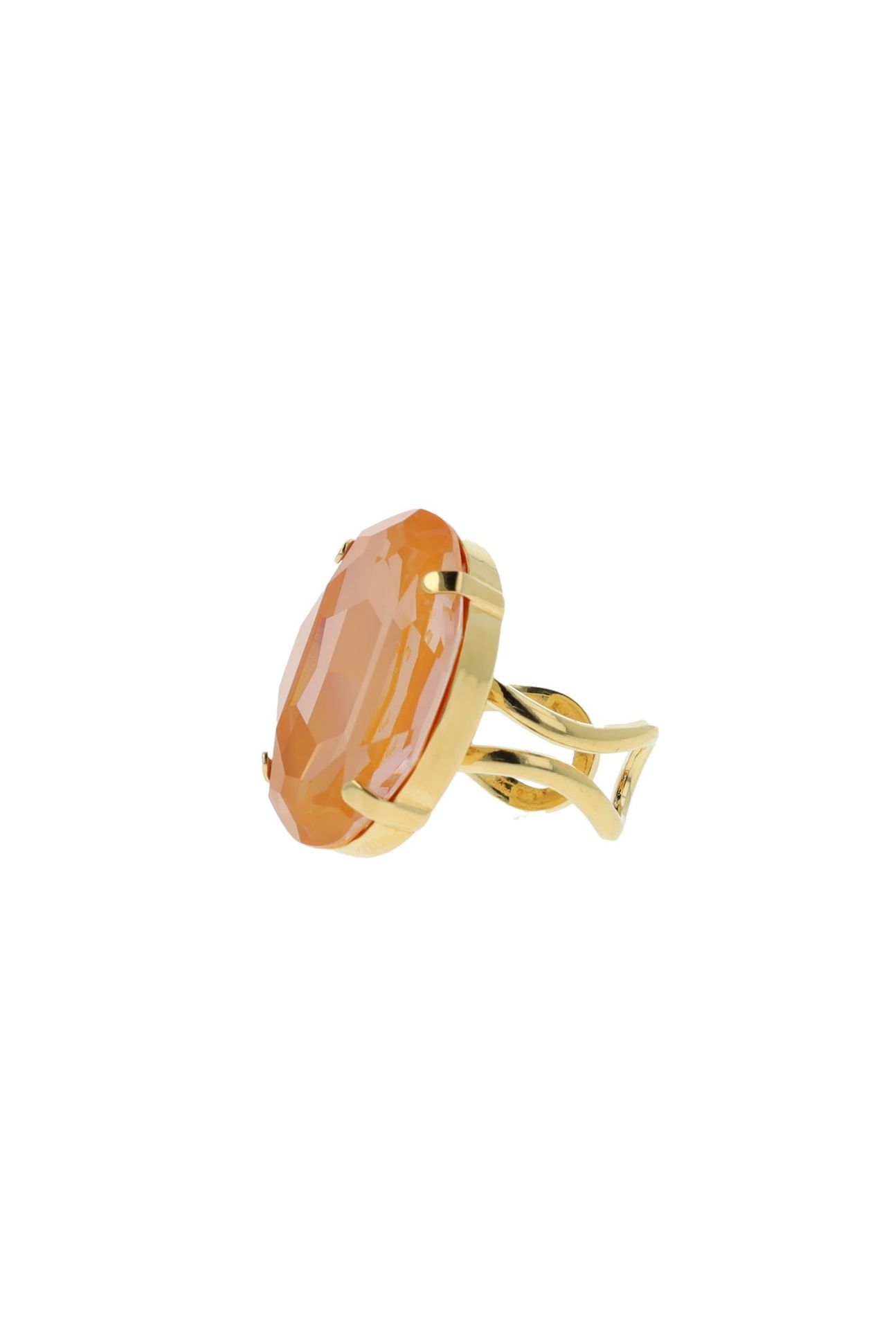 EVA OVAL RING MANGO ORANGE 2
