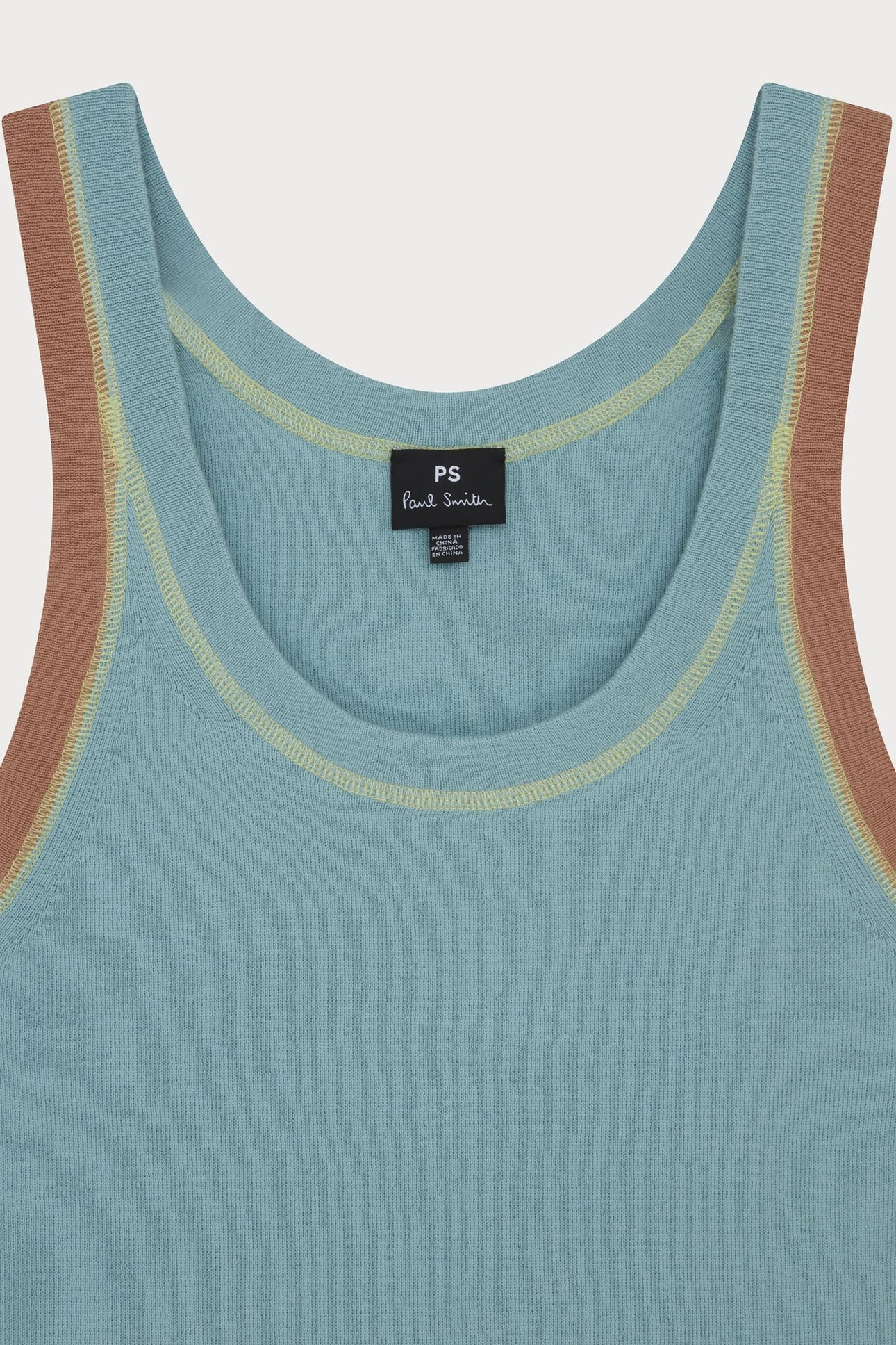 WOMENS KNITTED VEST BLUE 8