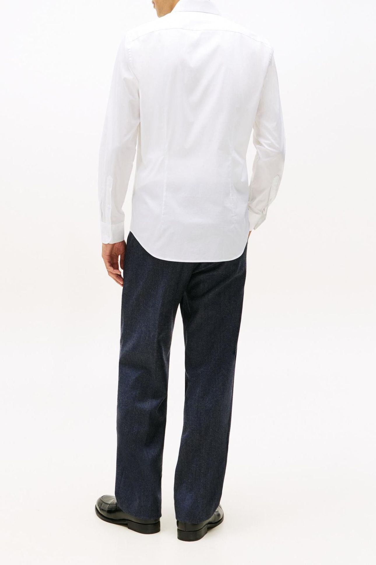 FLEX POPLIN SHIRT BRIGHT WHITE 2