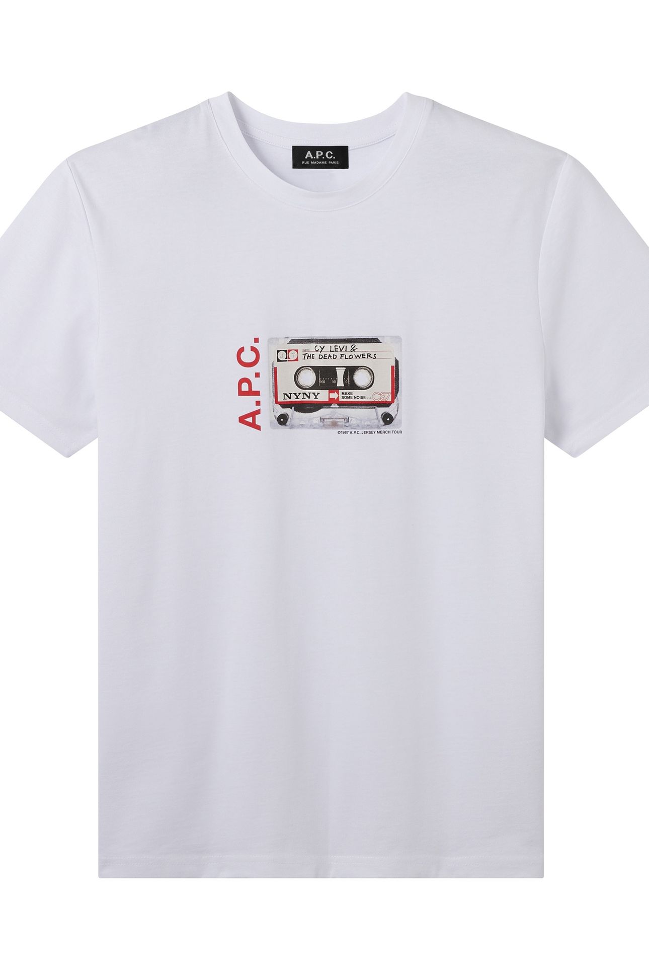 UNISEX T-SHIRT NATAEL WHITE 2