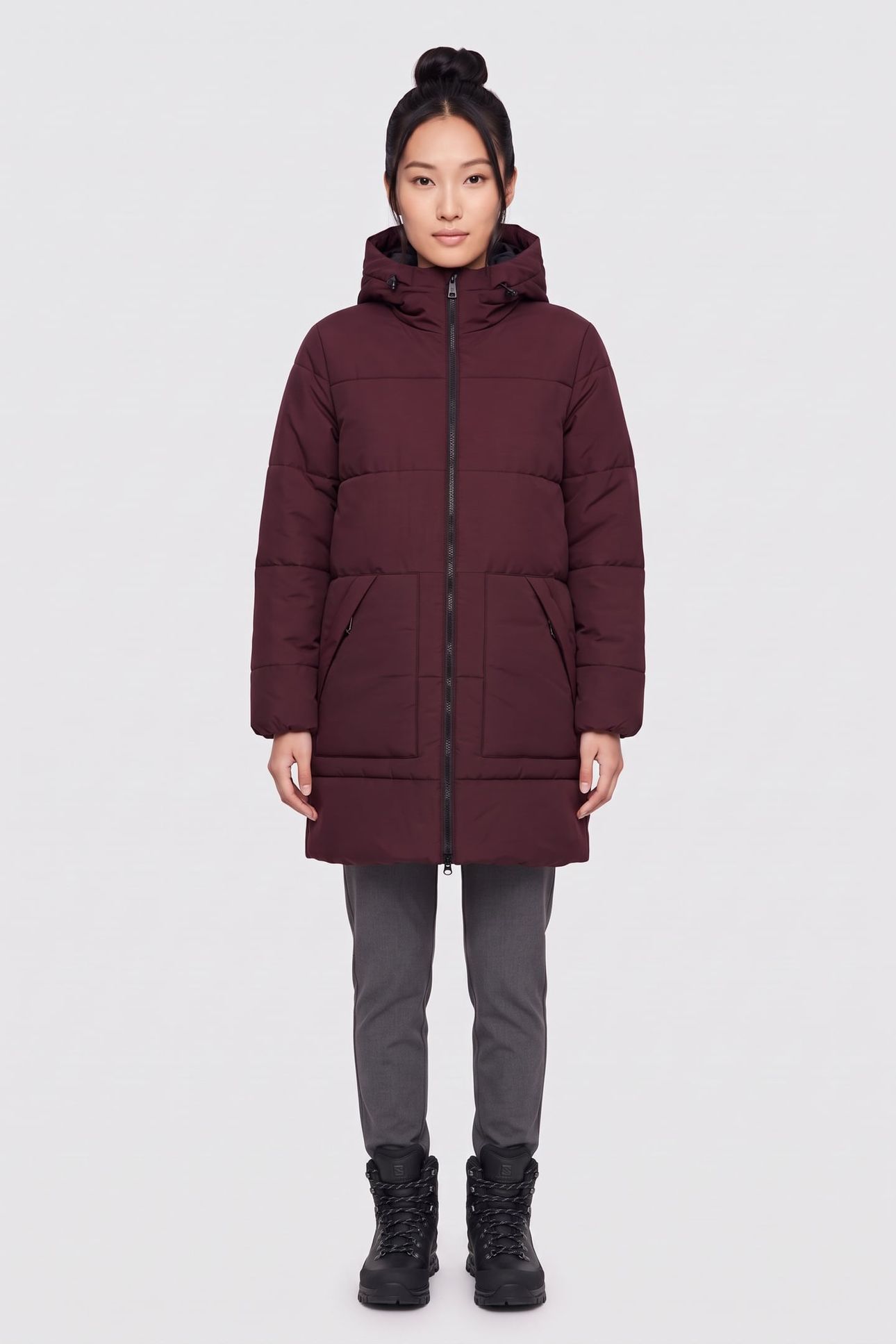 NORTHERN LITE COAT AMARANTH 1