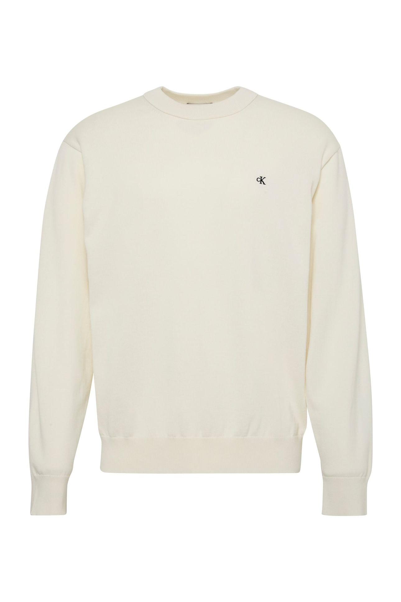 LS COTTON RELAXED CREWNECK TOFU 4