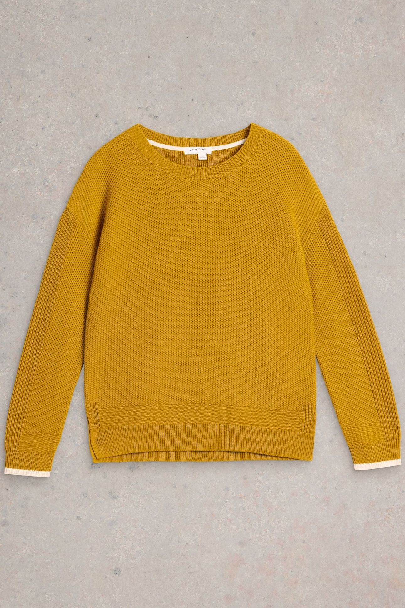 WHITE STUFF BANK JUMPER MID YELLOW 1
