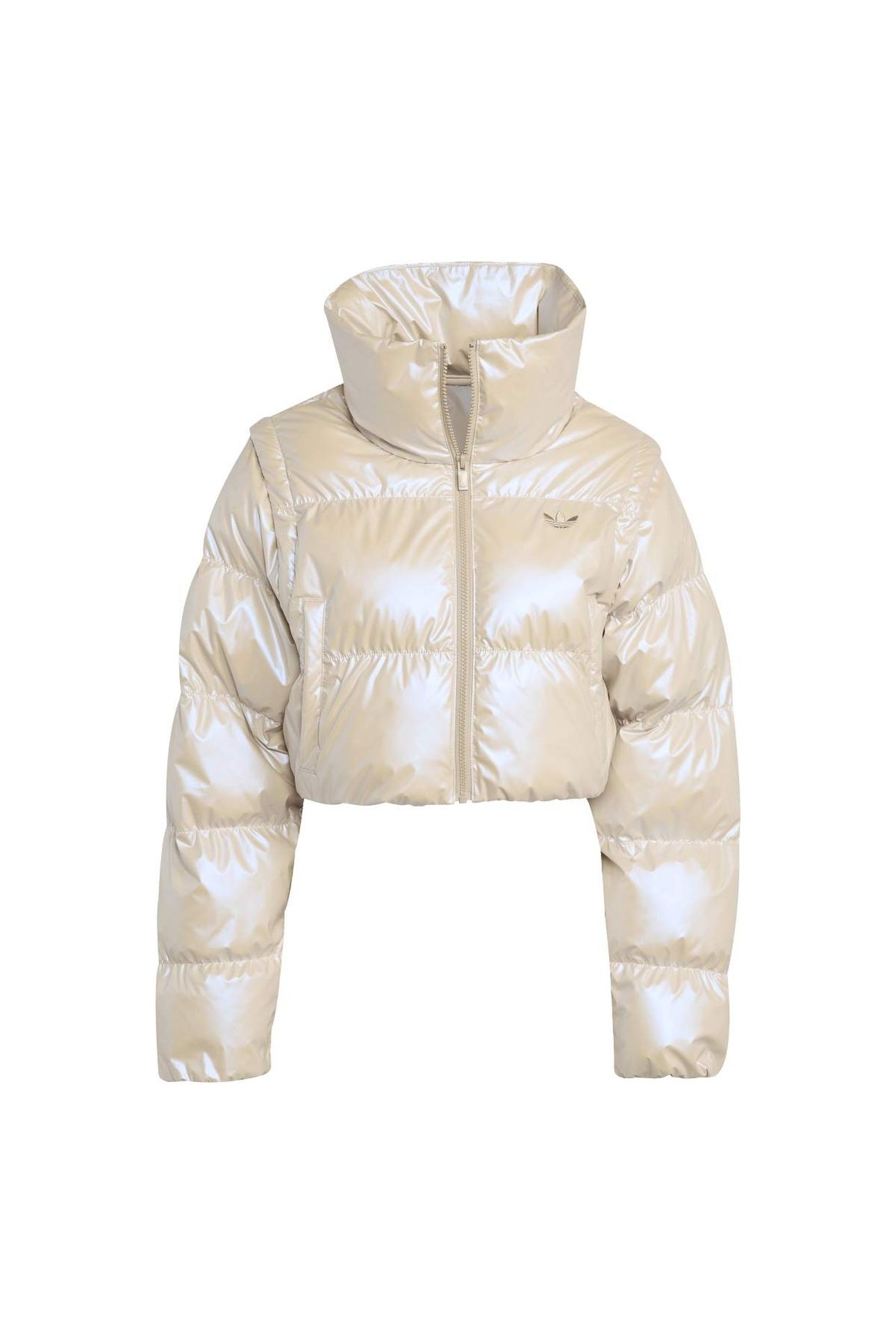 ESSENTIAL GLOSSY PUFFER STONE KHAKI 4