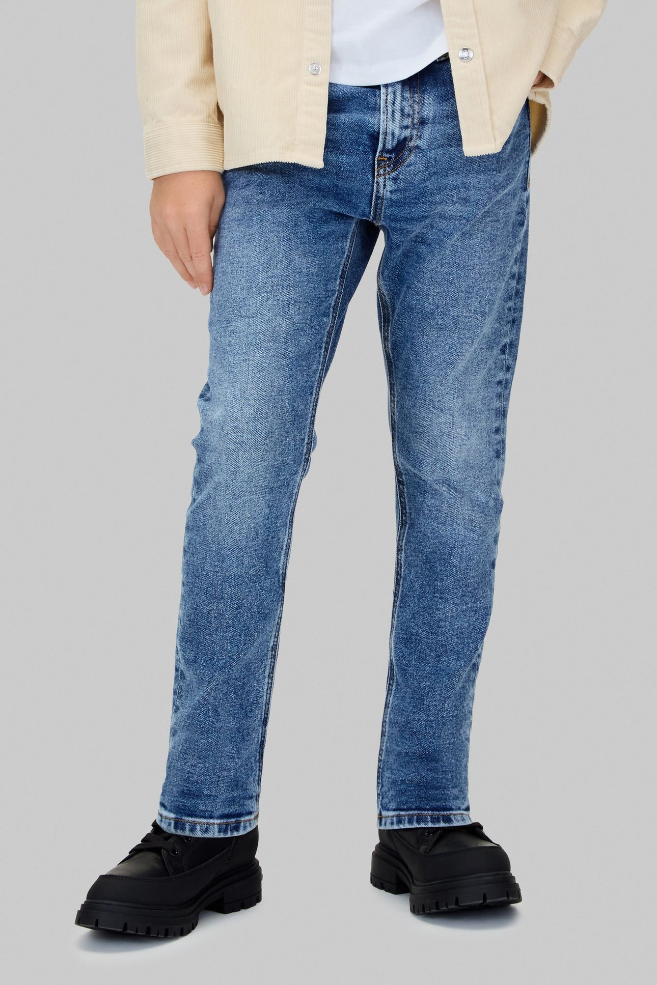 BOYS DAD WASHED BLUE 1