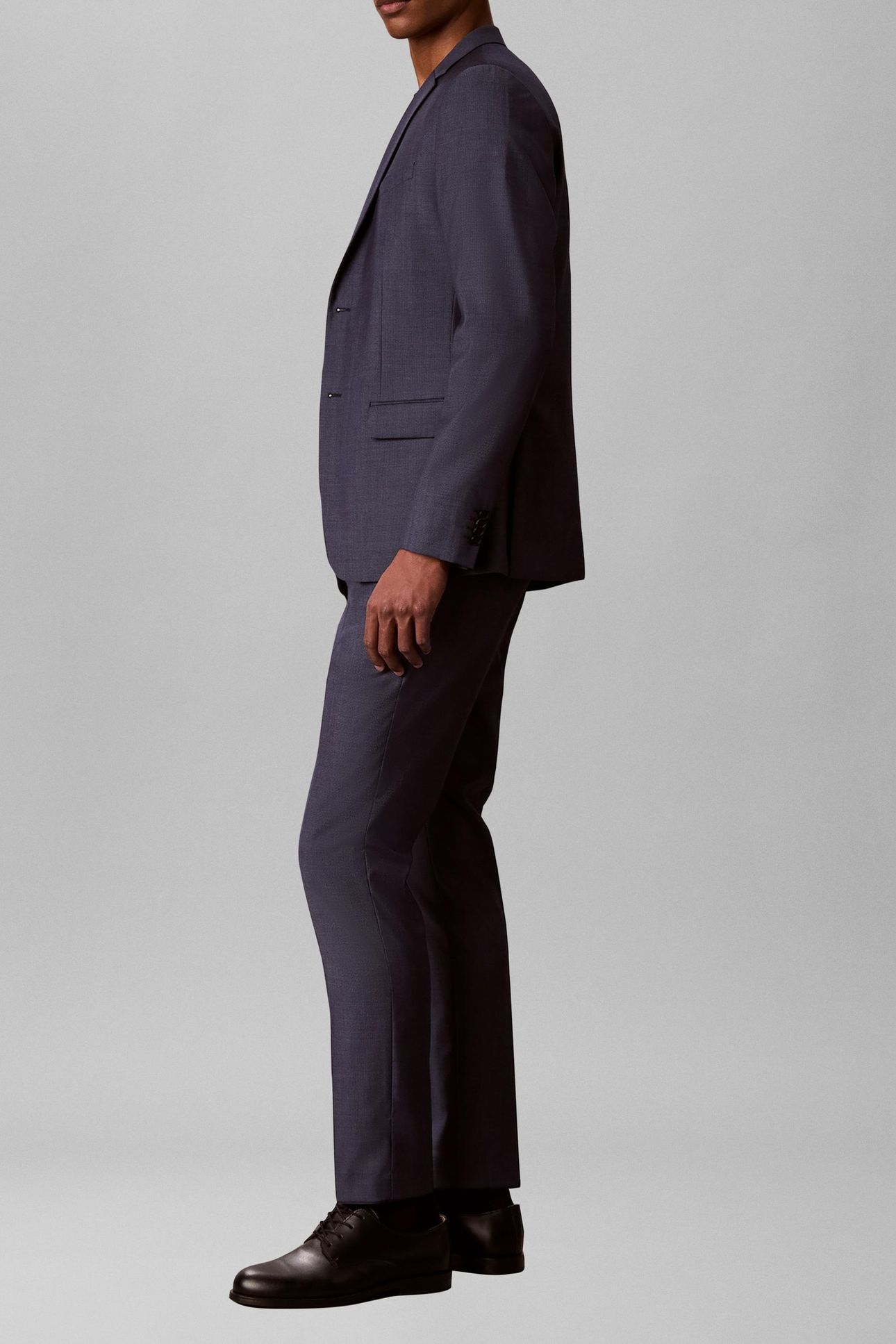 LS MICRO DOT SLIM BLAZER SLATE BLUE 5