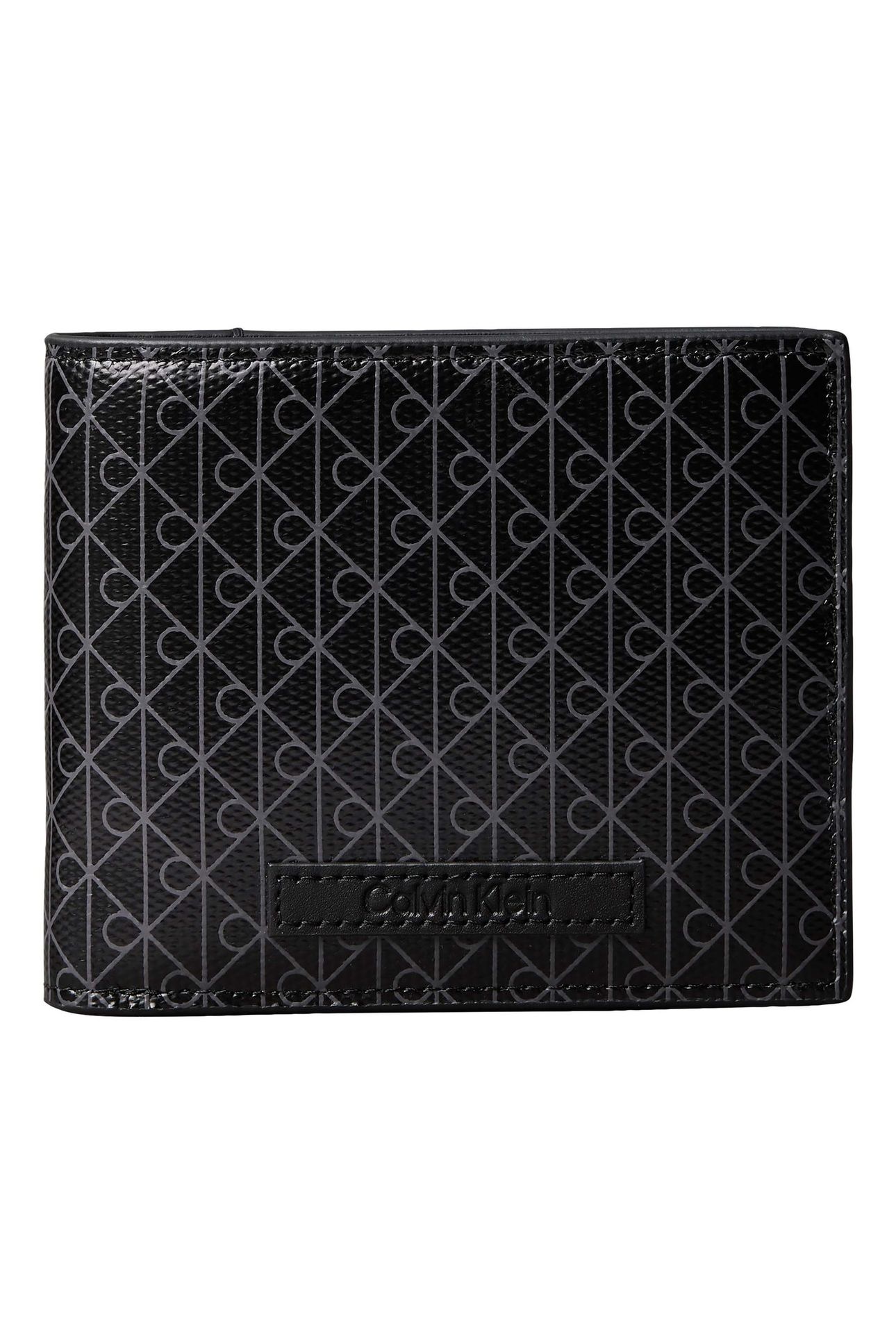 EMBLEM COATED WALLET BLACK 1