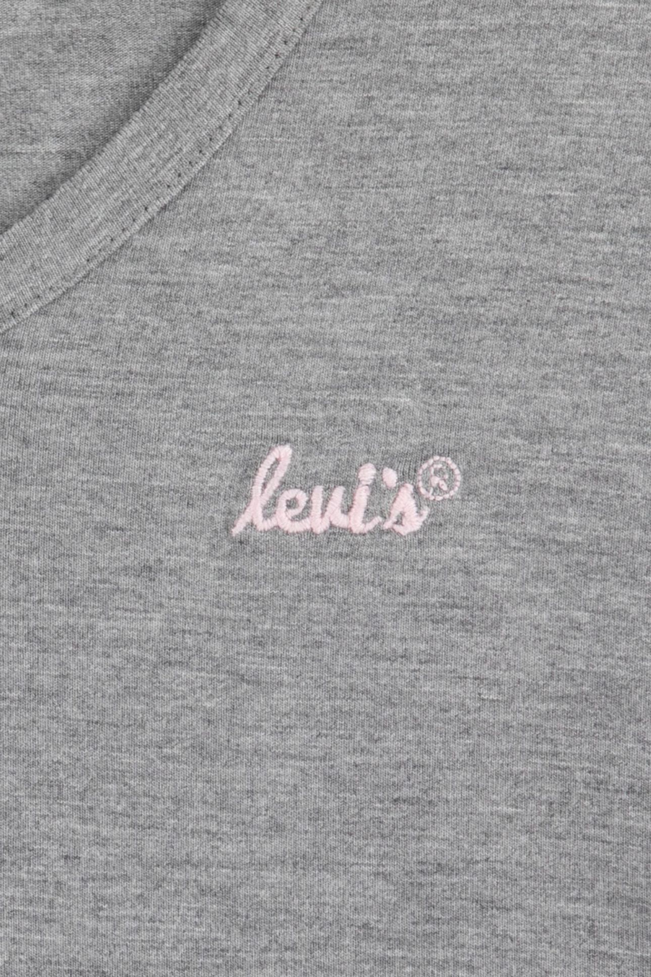 GIRLS NEW FAVORITE SS TEE DARK GREY HEATHER 3