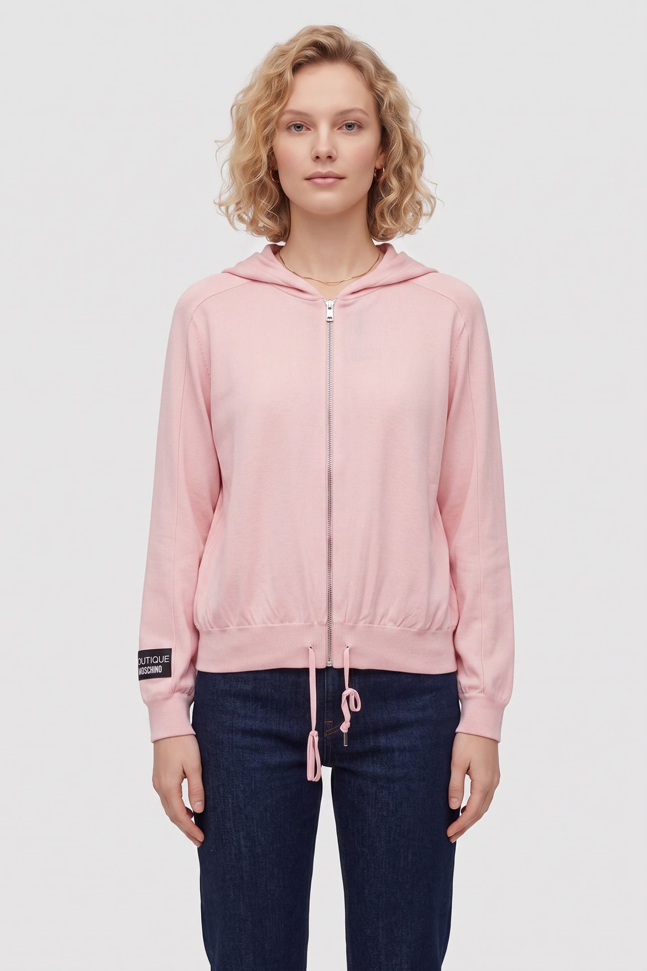 KNITTED JACKET PINK 1