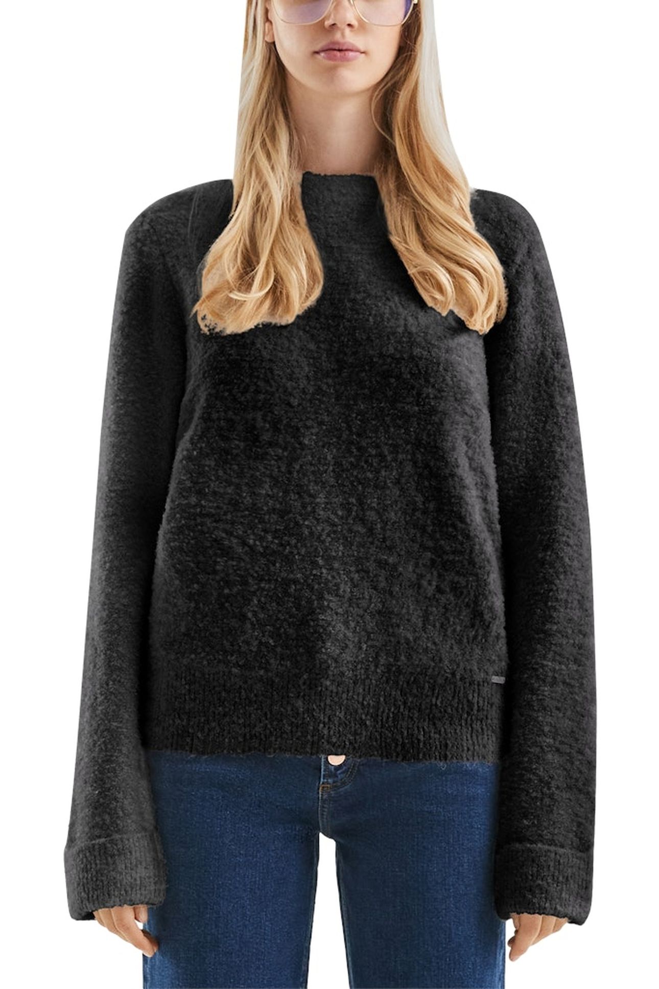 S.OLIVER-QS PULLOVER BLACK 1