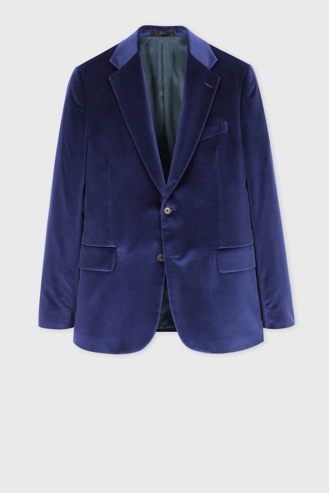 MENS TAILORED FIT 2 BUTTON JACKET INKY BLUE 1