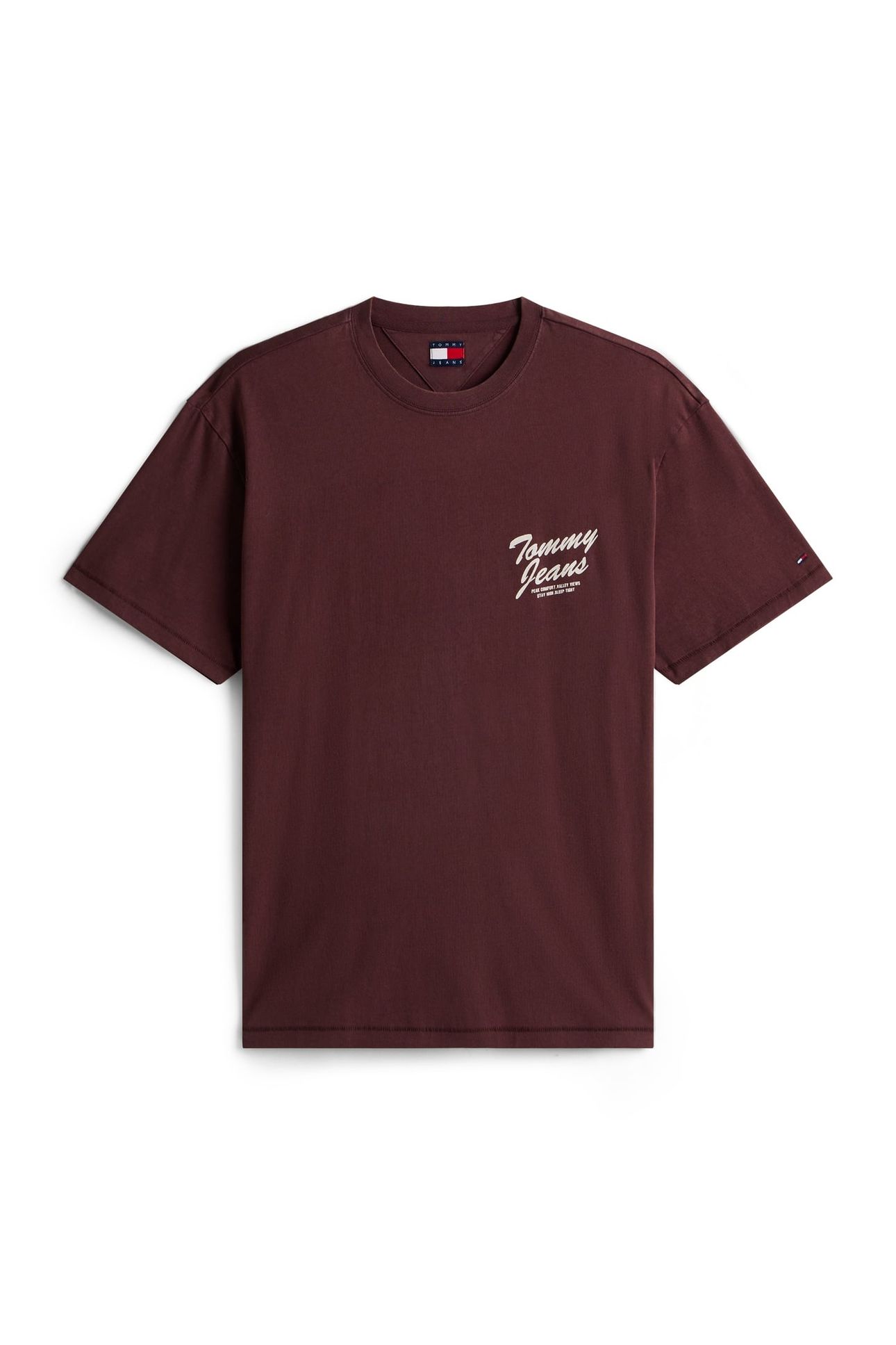 TJM RELAXED NOVELTY TEE RICH BROWN 4